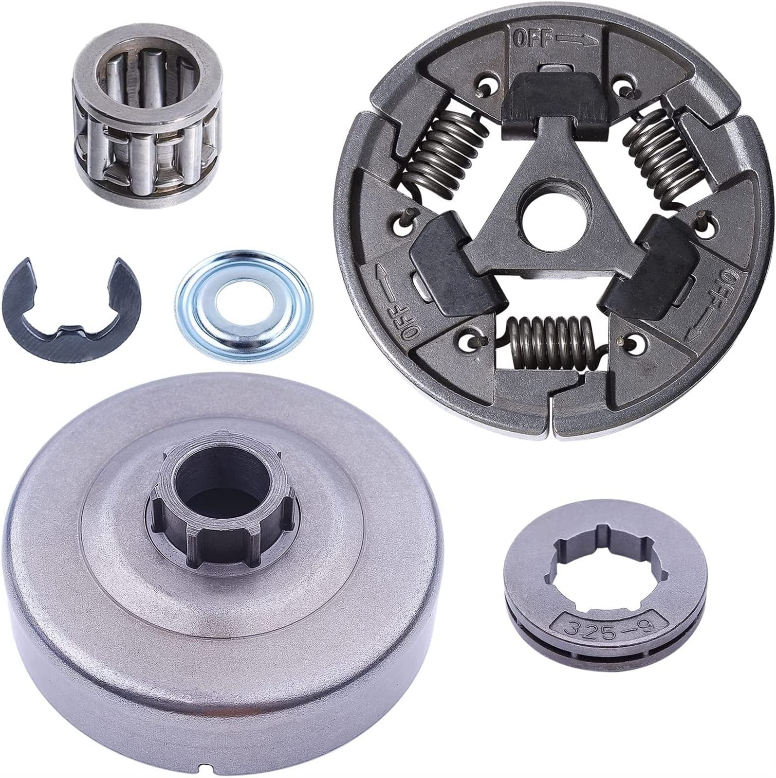 Motosierra 325;-Kit de piñón de Tambor de Embrague 9T Apto for Stihl MS290 MS310 MS390 029 039 036