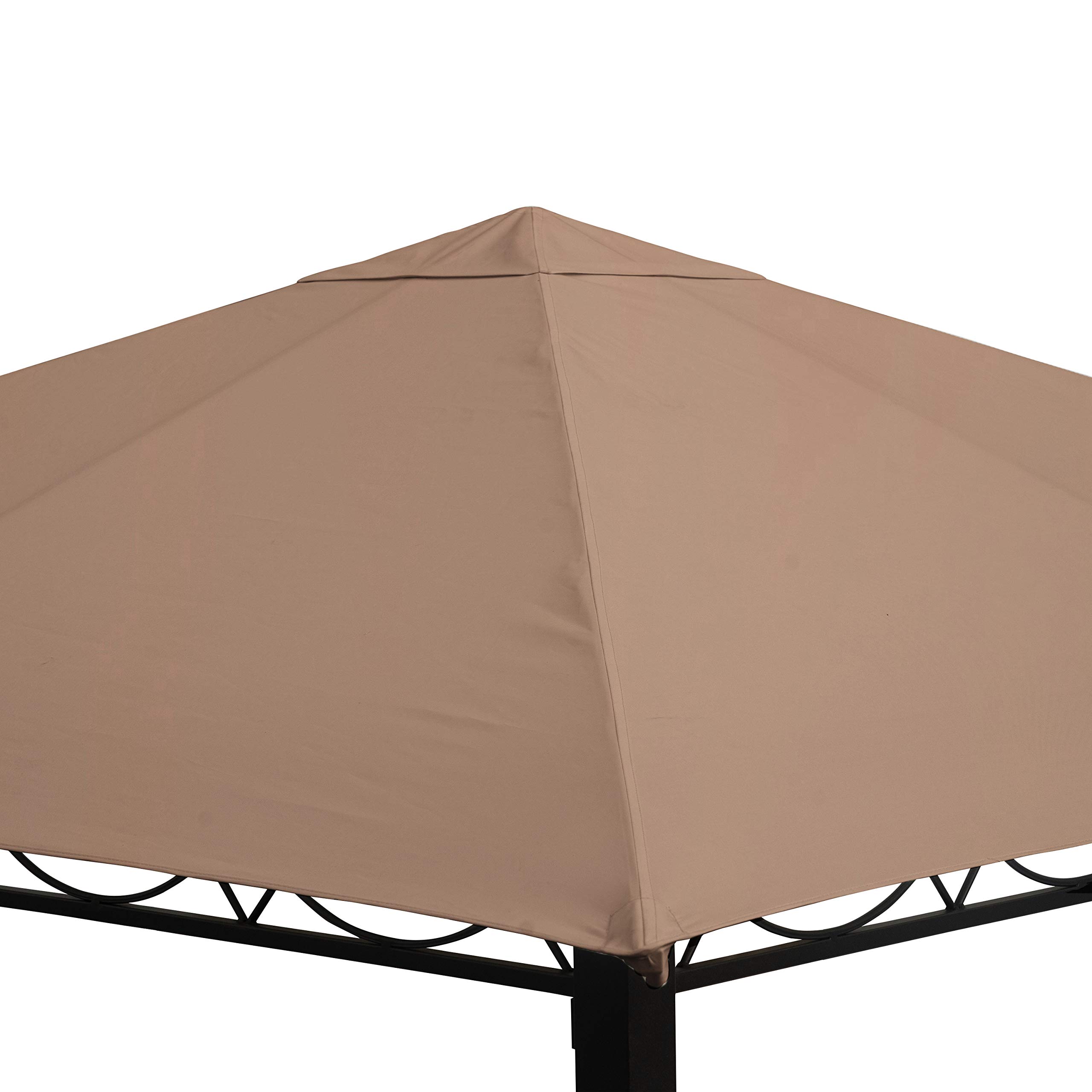 Ersatzdach 3x3 m für Rendezvous Premium ca. 220 g/m² Cappuccino