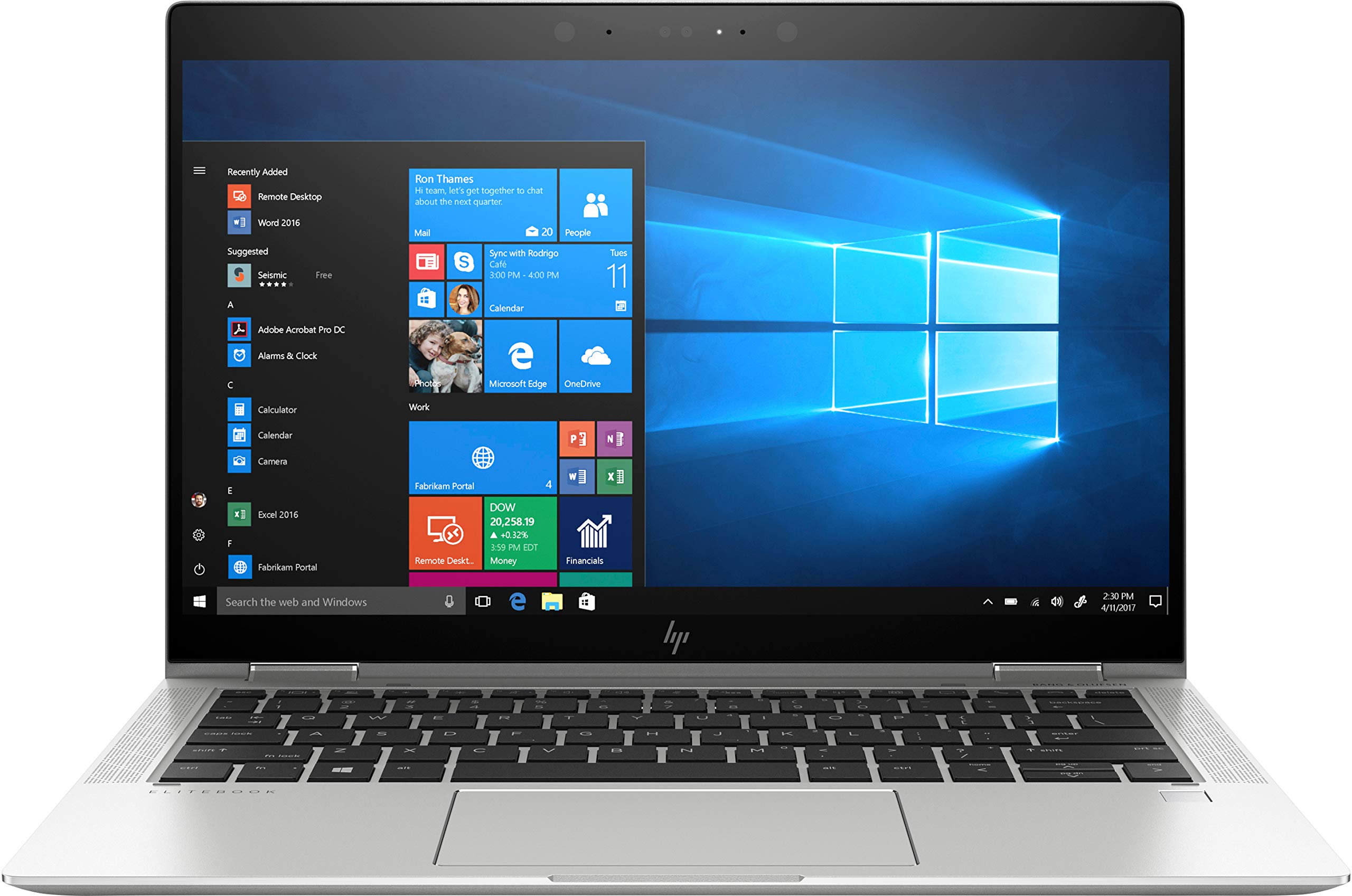HP EliteBook x360 1030 G3 Notebook PC 2019 13.3-inch Laptop (8th