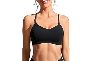 CRZ YOGA Juniors Bikini Tops: Lace-up Style for a Chic Look