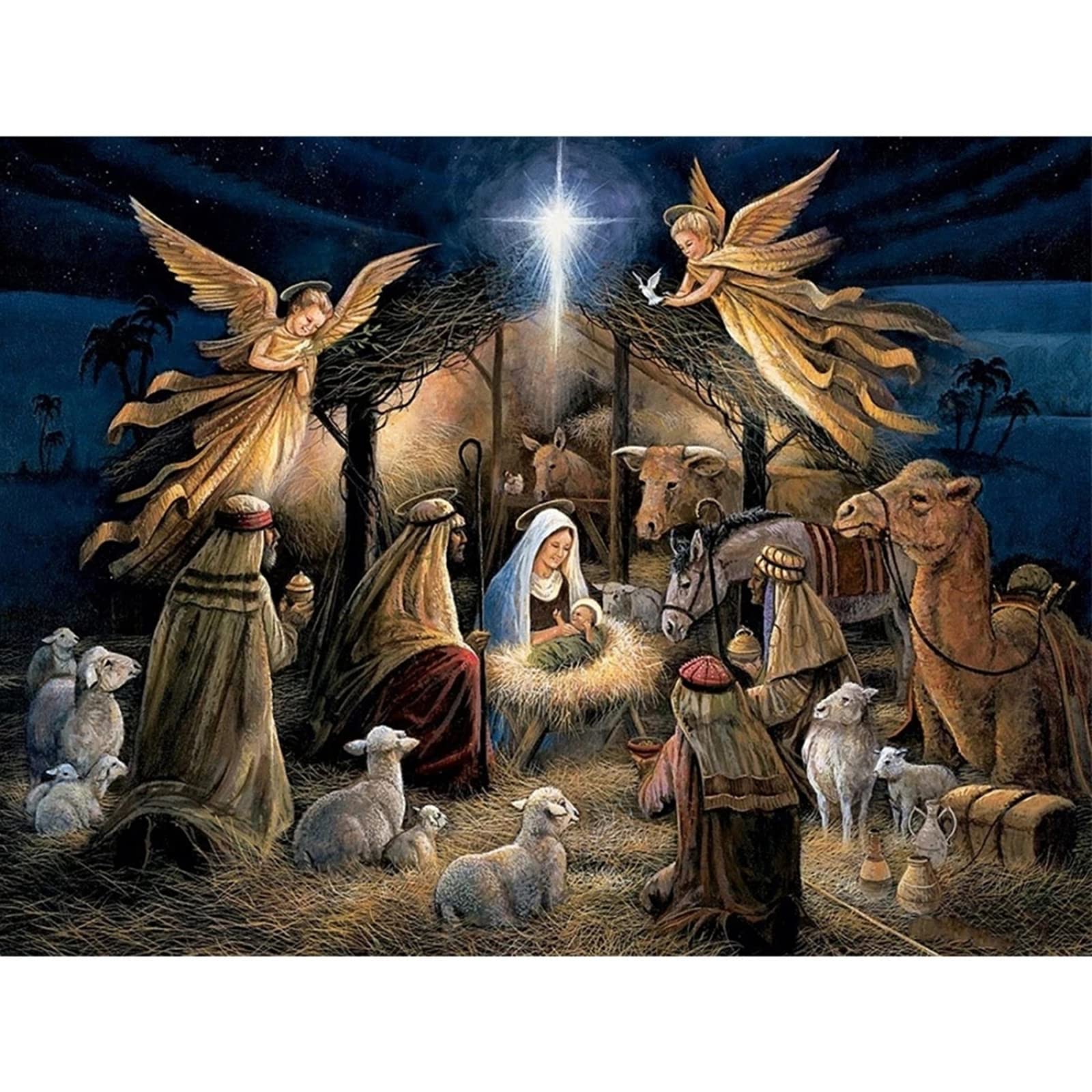 Puzzle de Madera 2000 piezasCreencia Bebé EducacióN Temprana Rompecabezas Educativo Juguetes Preescolares 2 3 4 AñOs NiñOs Y NiñAs TamañO Final 99.5×70.5cm