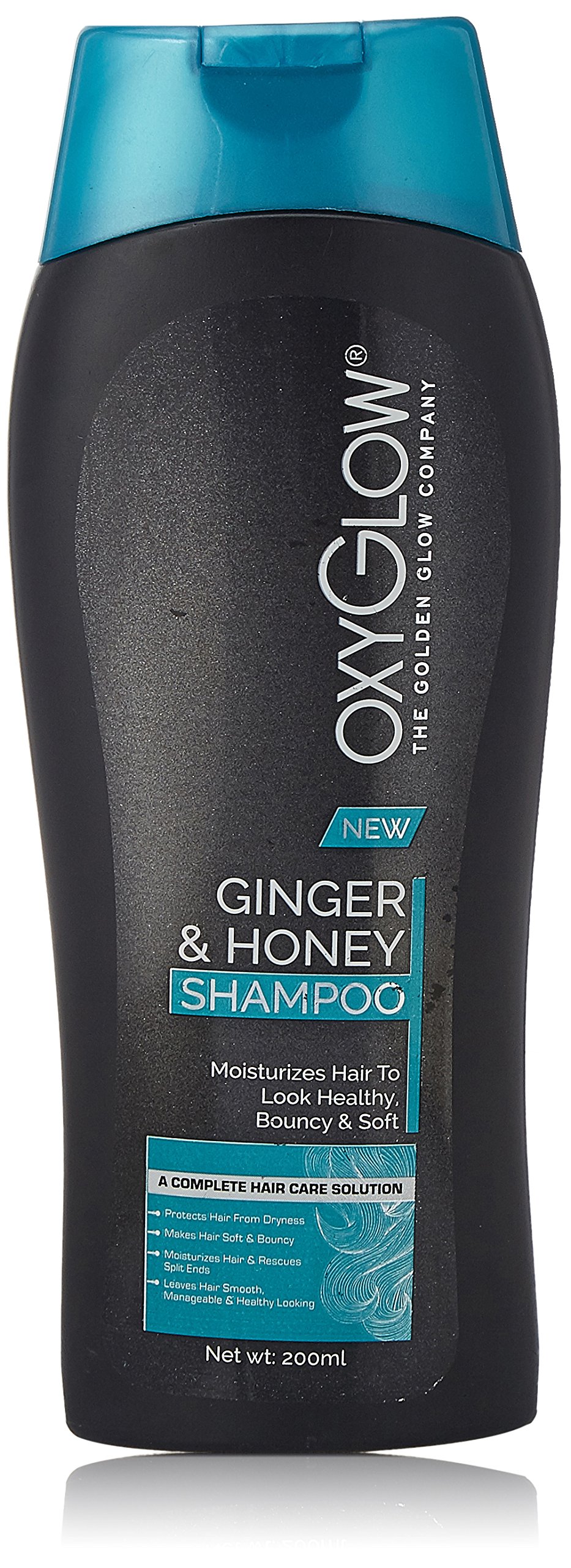 OXYGLOW HERBALSGolden Glow Ginger and Honey Shampoo, 200ml