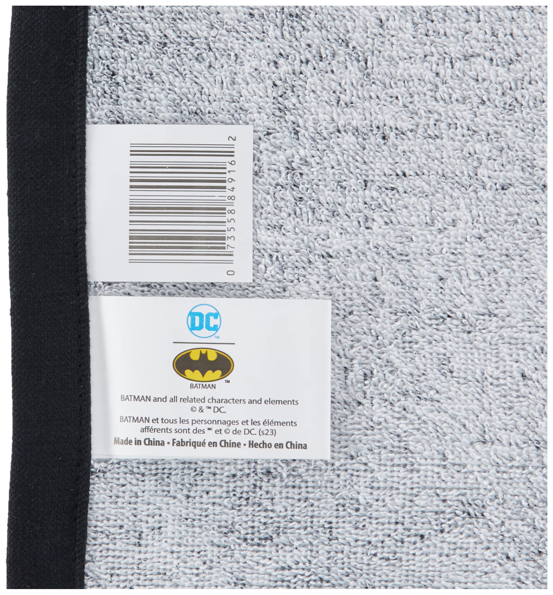 Franco Telo da bagno/piscina/spiaggia in cotone super morbido, 152,4 x 76,2 cm, prodotto con licenza ufficiale Batman