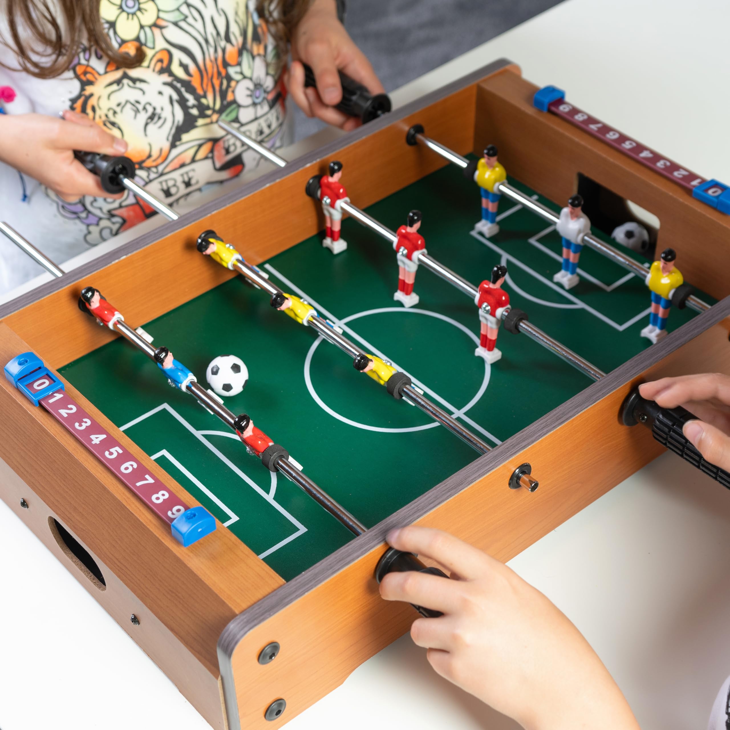 #winning Calcio balilla da tavolo in miniatura per due giocatori