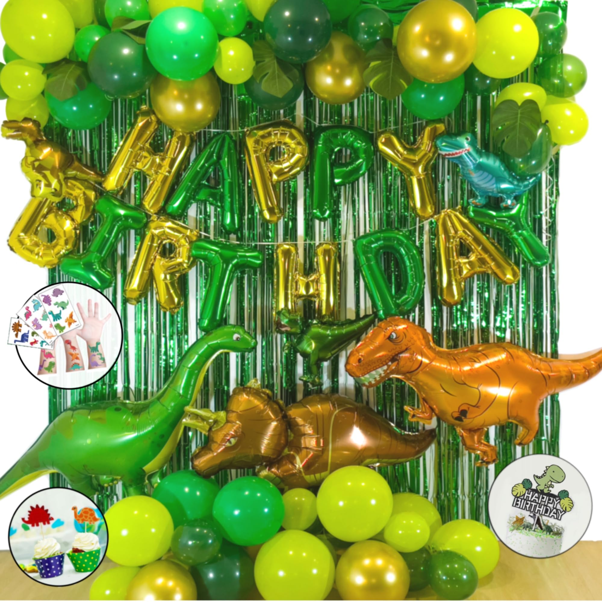Dinosaur Party Decoration - Dinosaur Party Supplies, Little Dino Party Decorations Set, 30