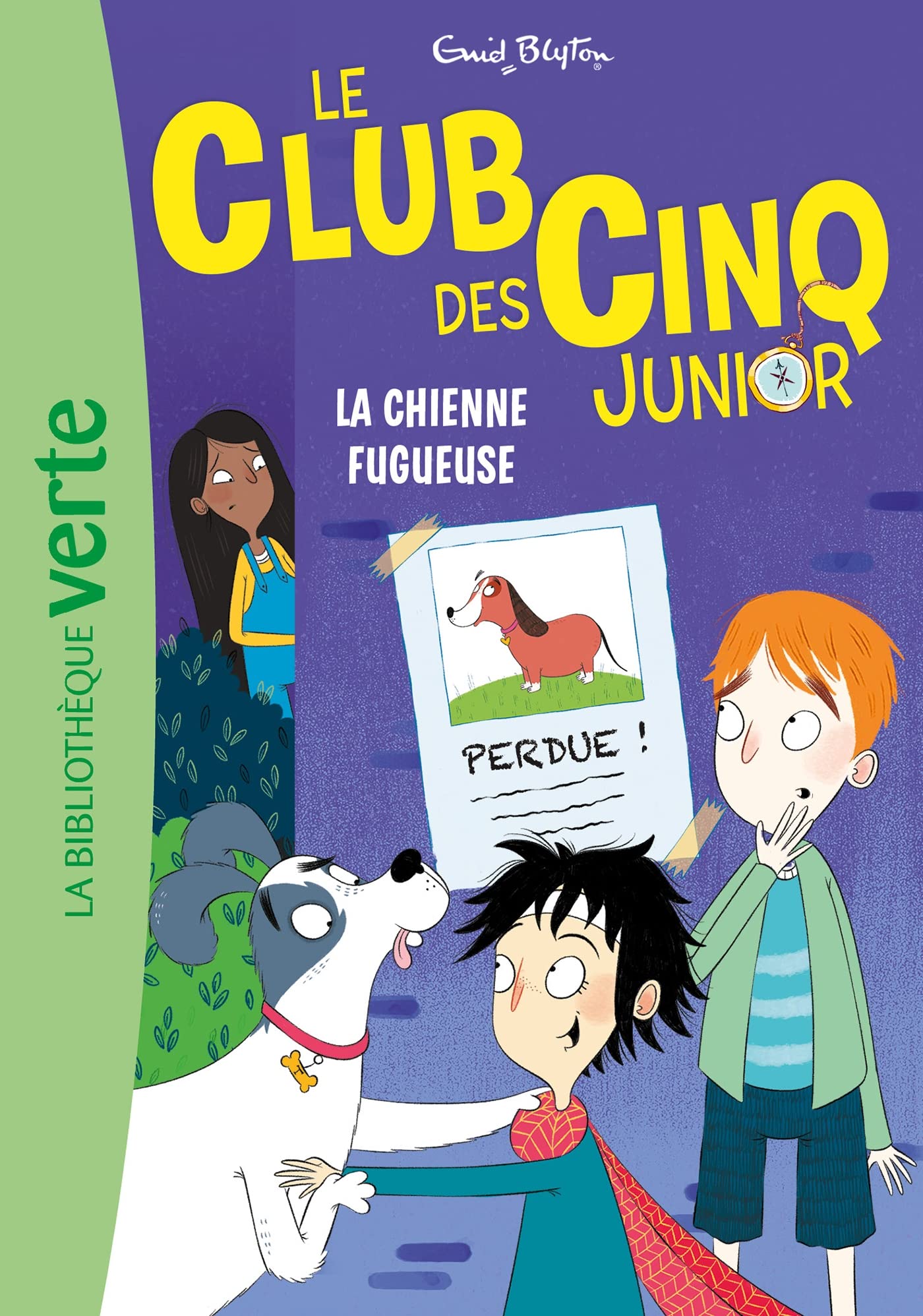 Le Club des Cinq Junior, Tome 12 - La chienne fugueuse