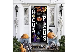Extraordinary Hocus Pocus Halloween Door Decoration