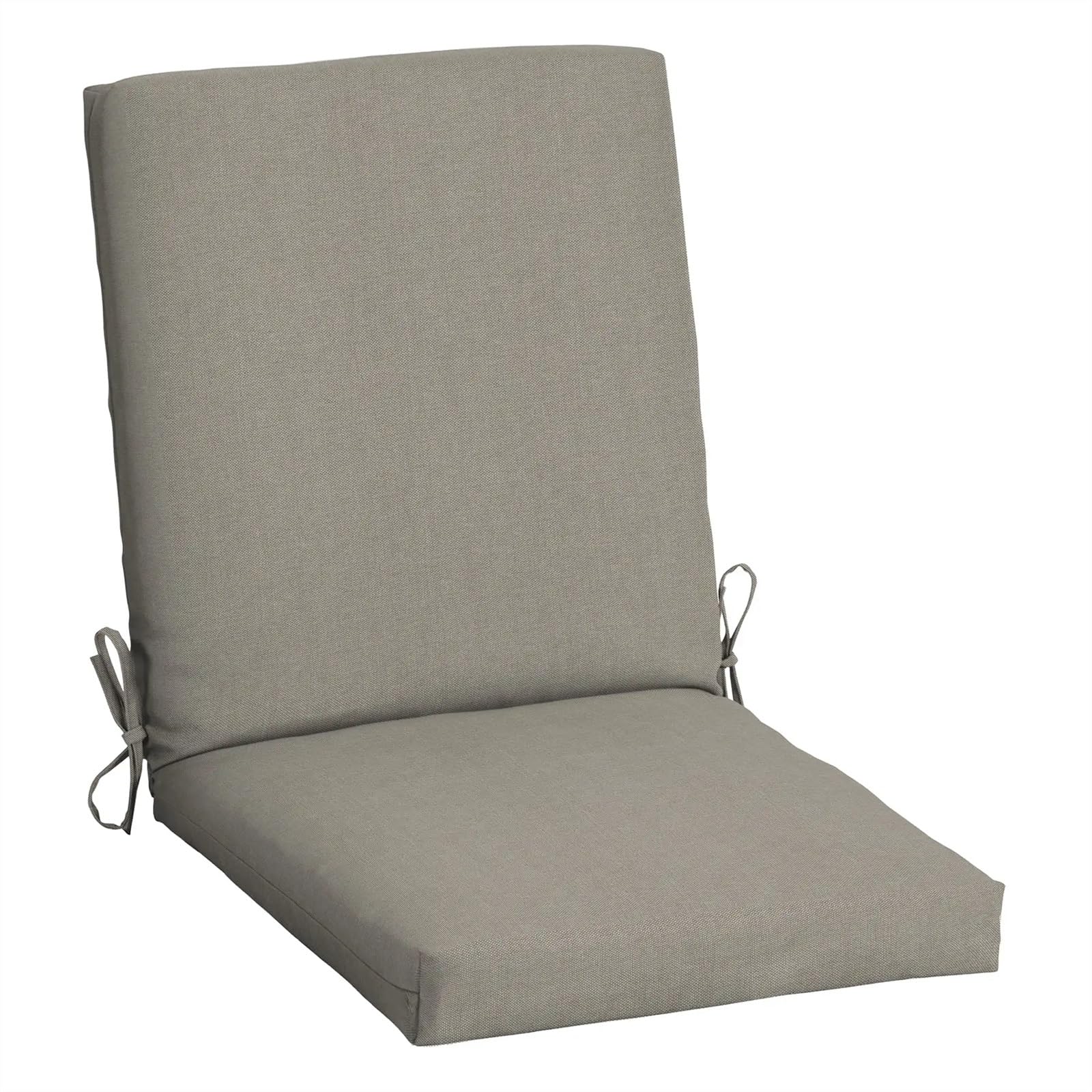 Cojín para coxis Cojín de Asiento Cojín Rectangular para Silla de Exterior, 37 Pulgadas de Largo x 19,5 Pulgadas de Ancho, Color Canela, 1 Pieza