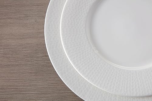 Miniatura 2 de Fortessa Amanda - Juego de vajilla de porcelana de 16 piezas, servicio para 4, color blanco