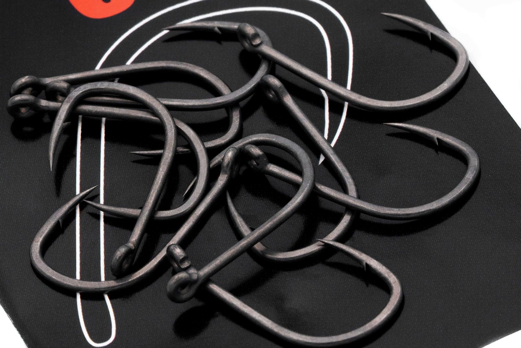 Korda Wide Gape Barbed Size 6 | High-Strength Carp Fishing Hook | Sharp and Durable Hook with Wide Gape for Secure Hook Holds