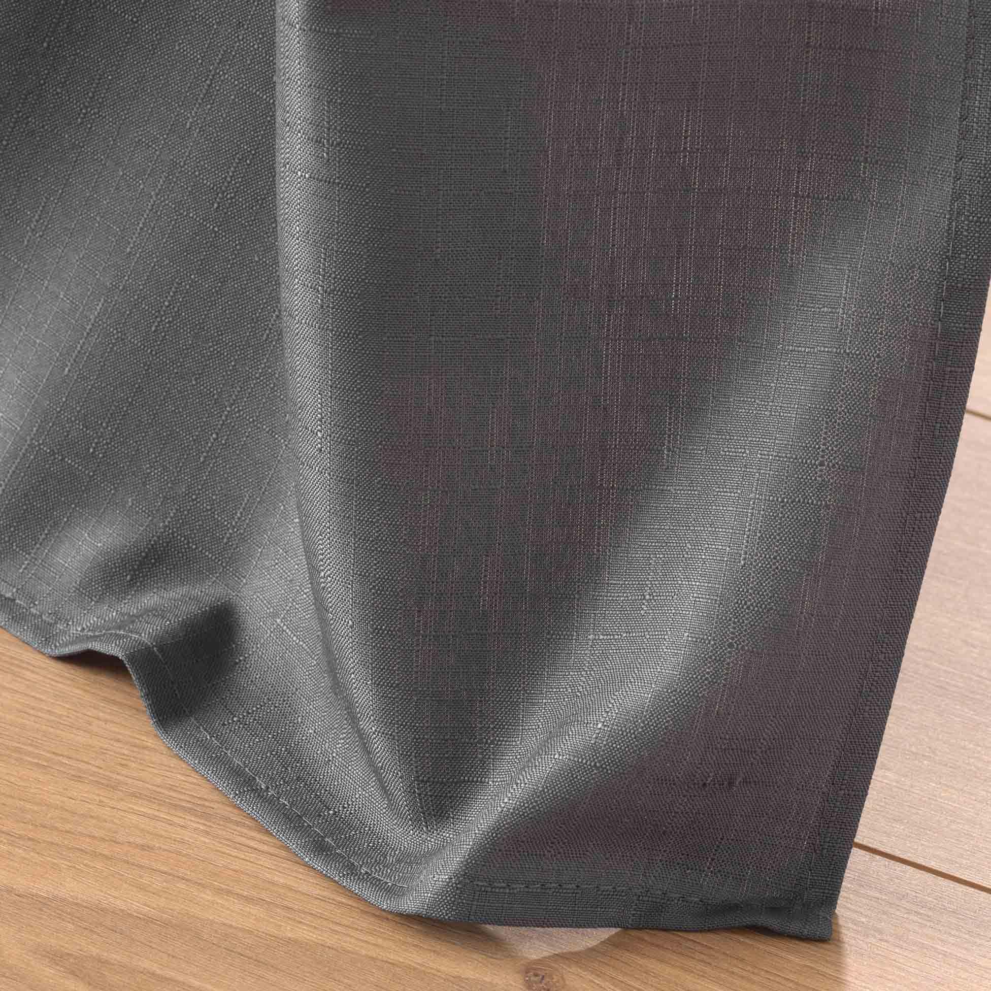 Douceur d'Intérieur, Tenda con occhielli, 140 x 240 cm, in voile sabbiato con iuta, Sarah