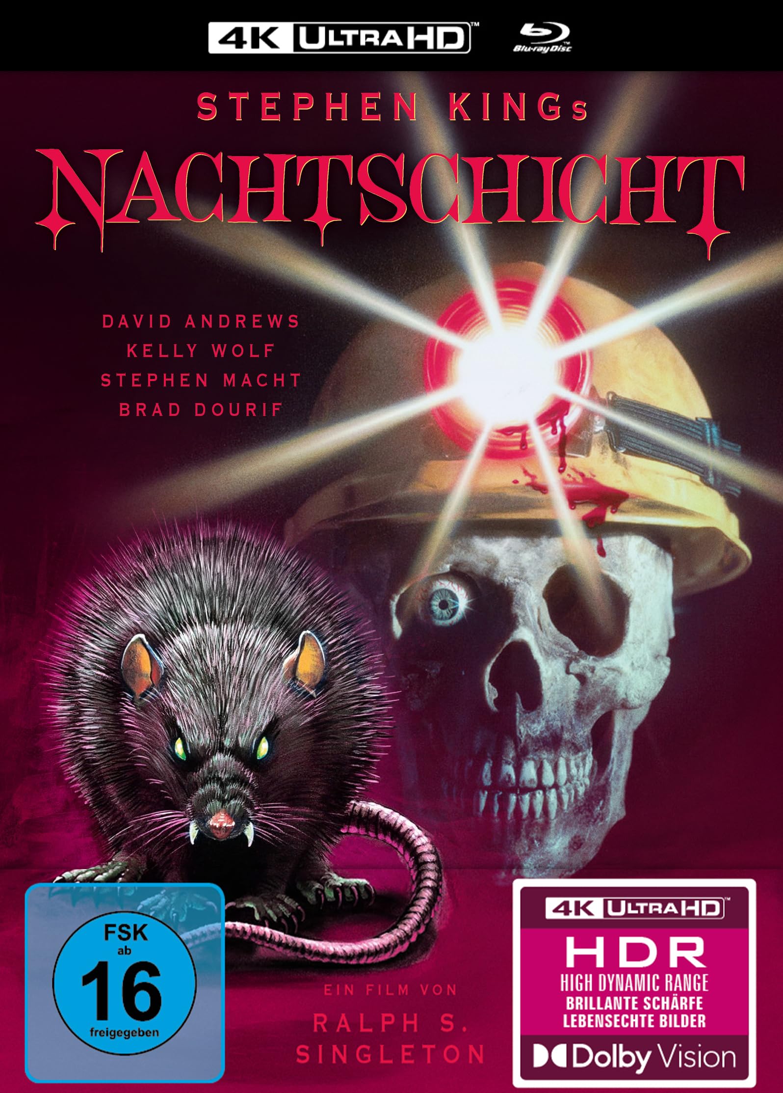Stephen King's Nachtschicht (Stephen King's Graveyard Shift) - 2-Disc Limited Collector's Edition Mediabook (4K UHD-Blu-ray + Blu-ray)