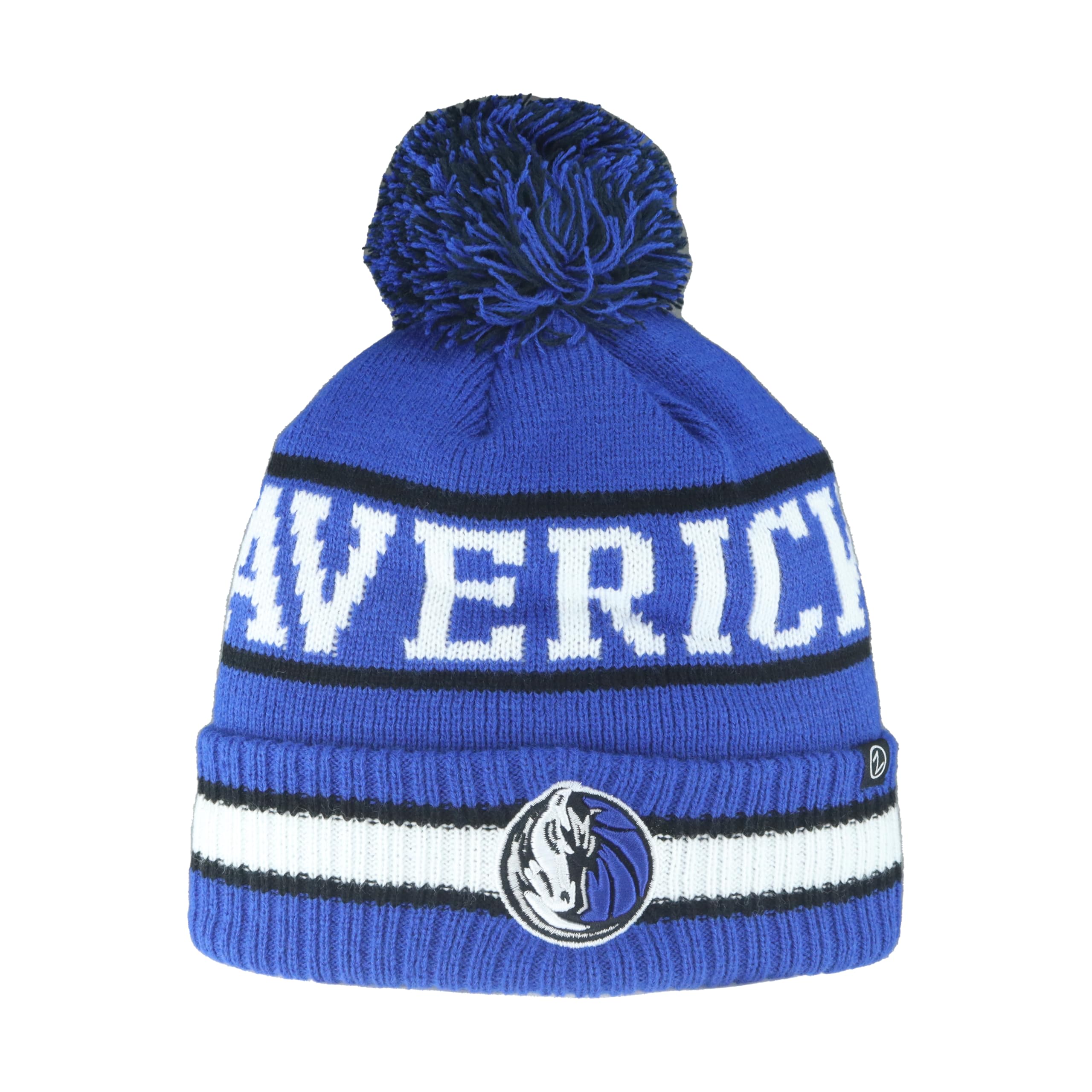ZHATS Unisex Kid's NBA Officially Licensed Youth Beanie Pom Freestyle Hat, Team Color, One Size