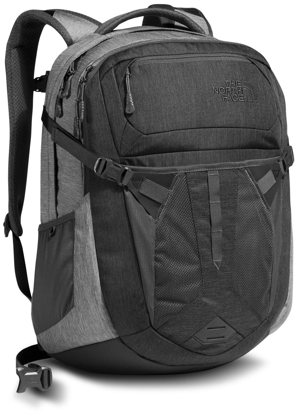The North Face Recon Backpack, TNF Dark Grey Heather/TNF Medium Grey Heather, One Size