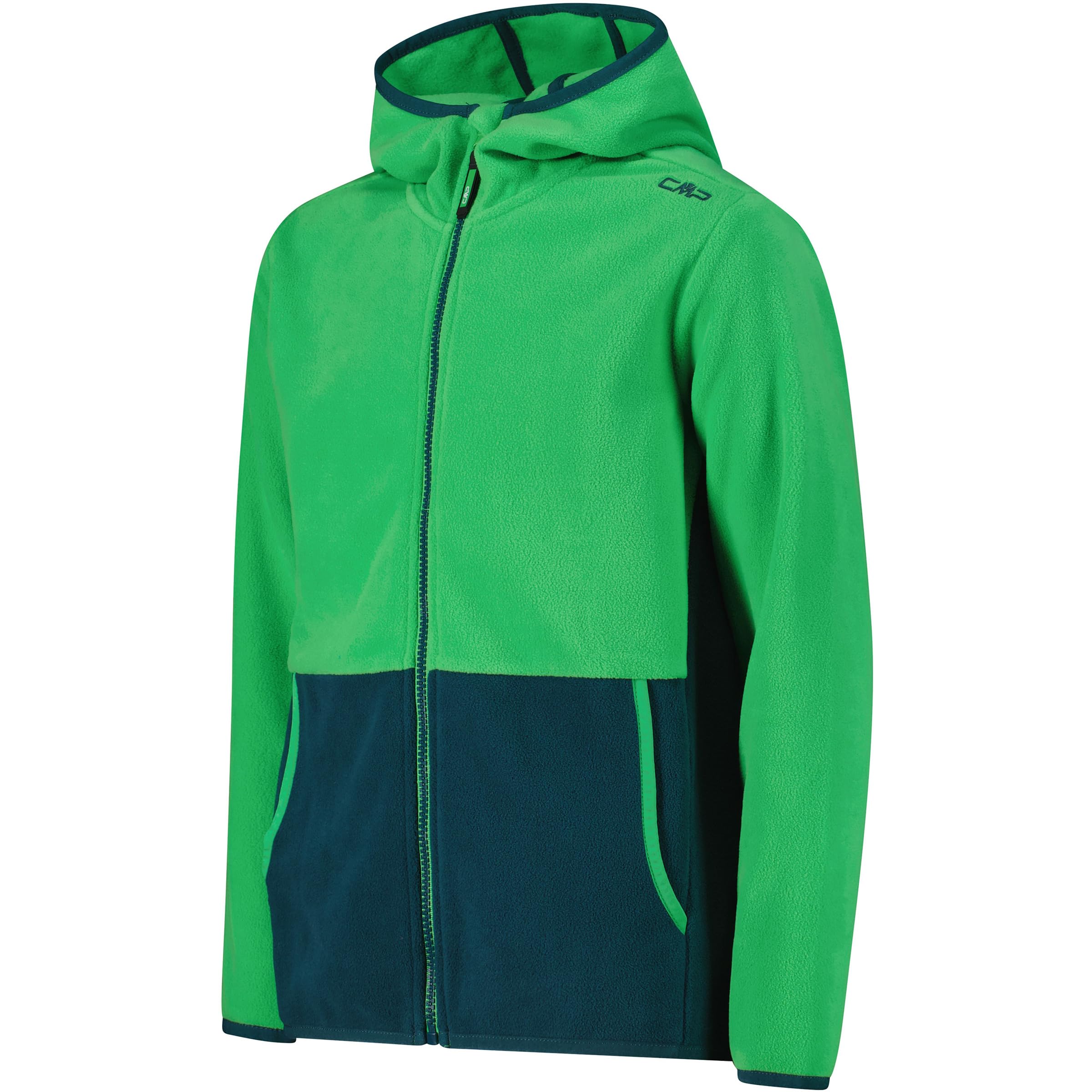 CMP Jungen Jacke Fleecejacke Midlayerjacke Kid Jacket Fix Hood