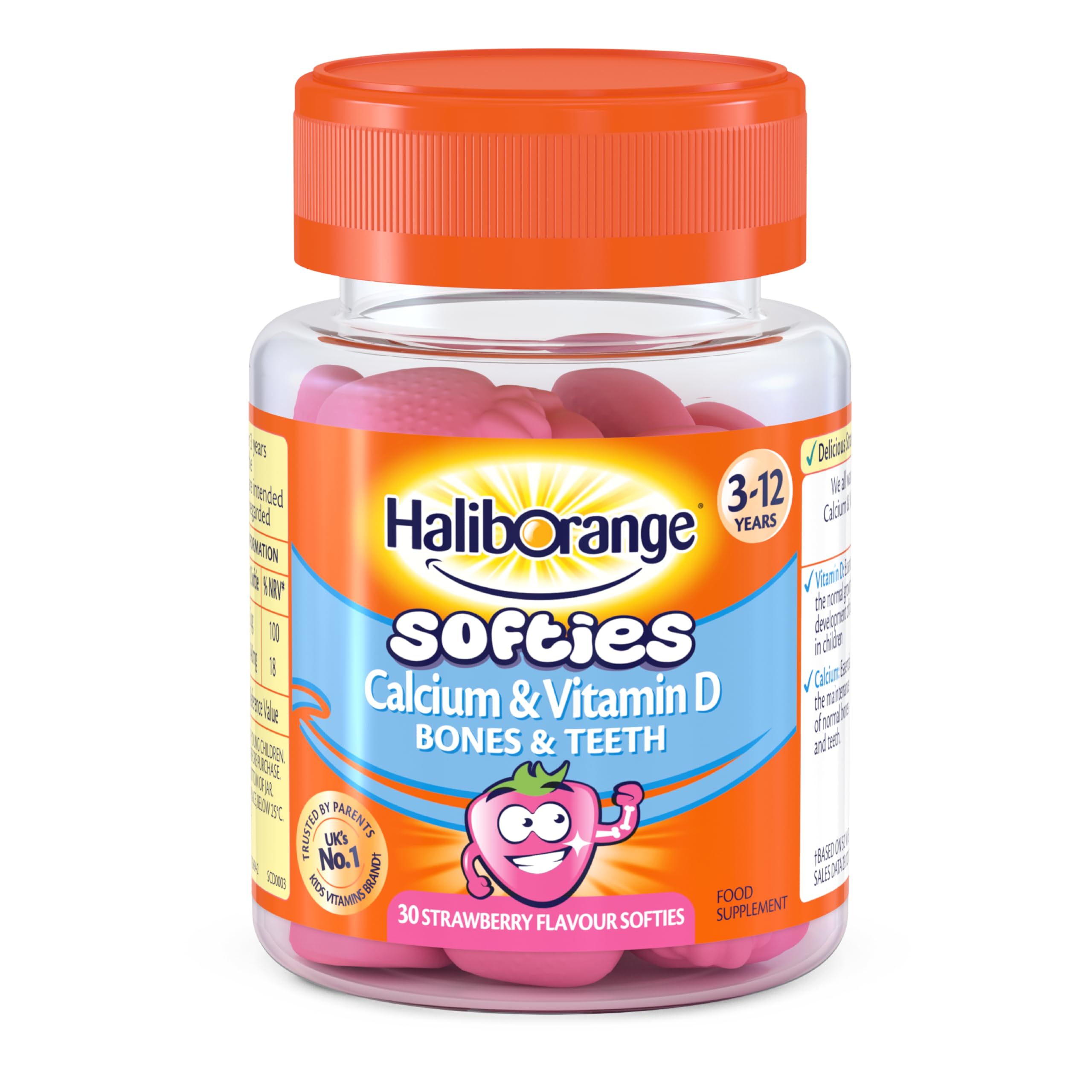 Haliborange Kids Calcium and Vitamin D softies 30