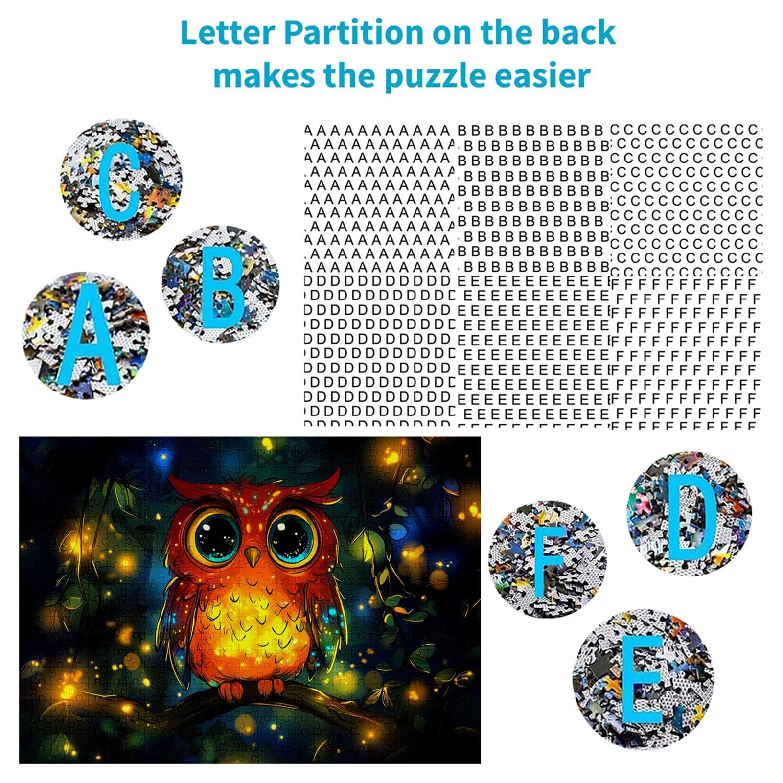 Puzzle 3000 elementów urocze puzzle dla dorosłych zwierzę 122 x 81 cm unikalne rzemiosło klasyczne 3D drewniana układanka do rodzinnych gier aktywnych, układanka zrób to sam do dekoracji ścian domu