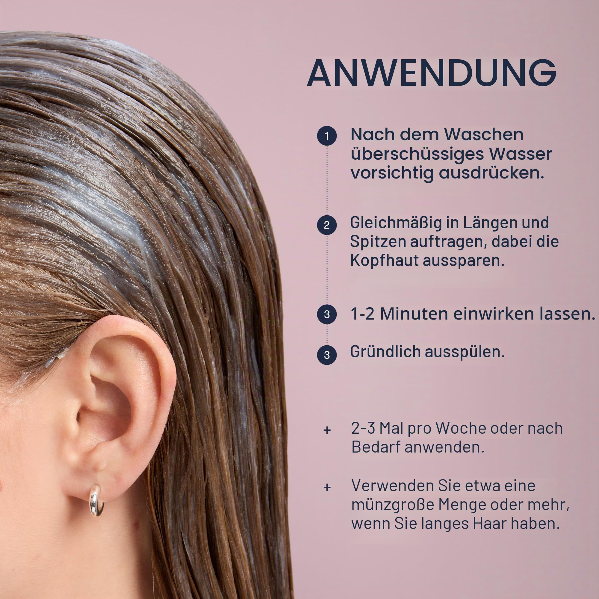 UNOVE Tiefgehende Schadensreparatur Haarmaske - Protein Haarkur & Haarmaske für geschädigtes Haar | Tiefe Konditionierung & Keratin Haarmaske für trockenes, krauses Haar | Koreanische Haarpflege |