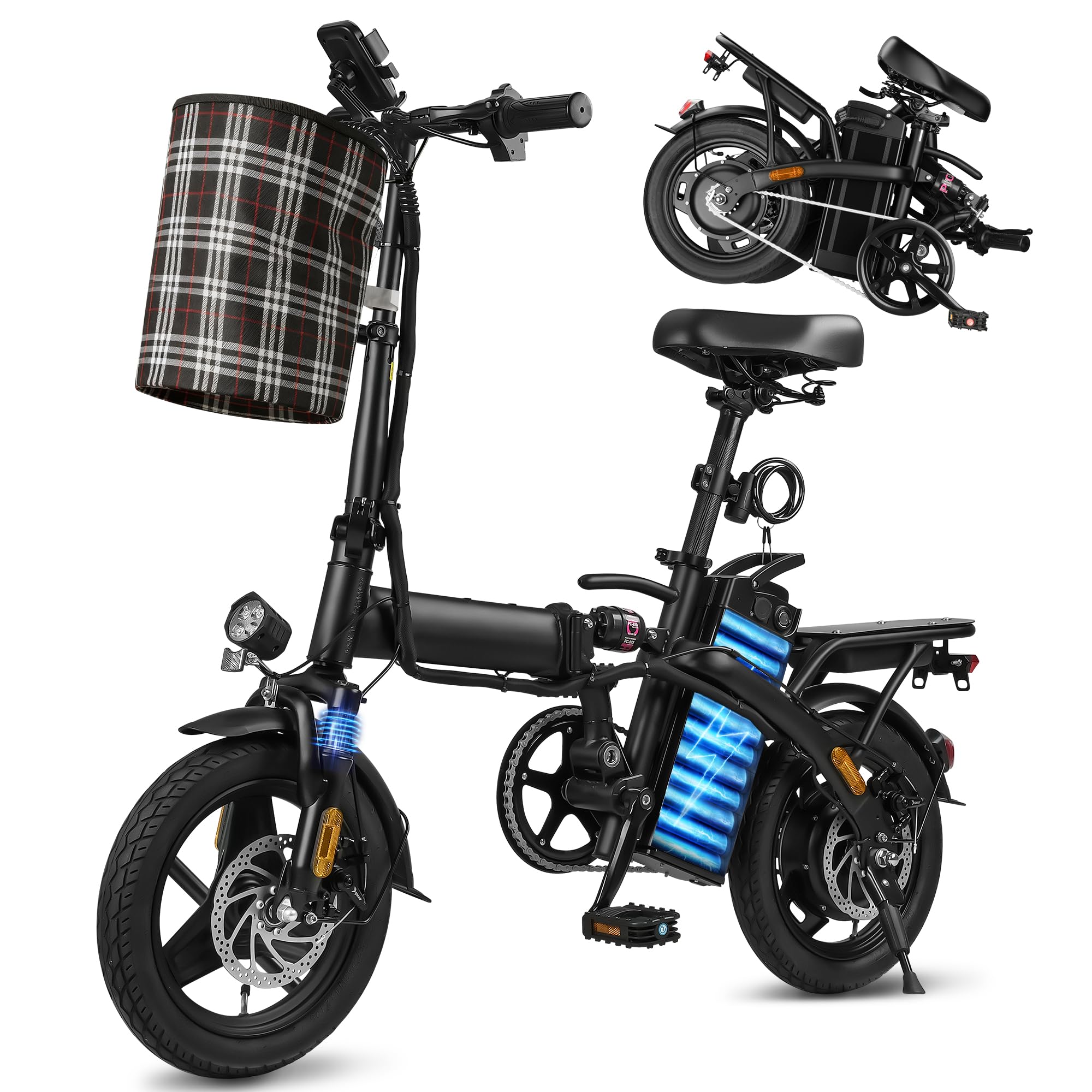 Amazon.co.jp: 折りたたみ自転車 免許不要 公道可 3段アシスト