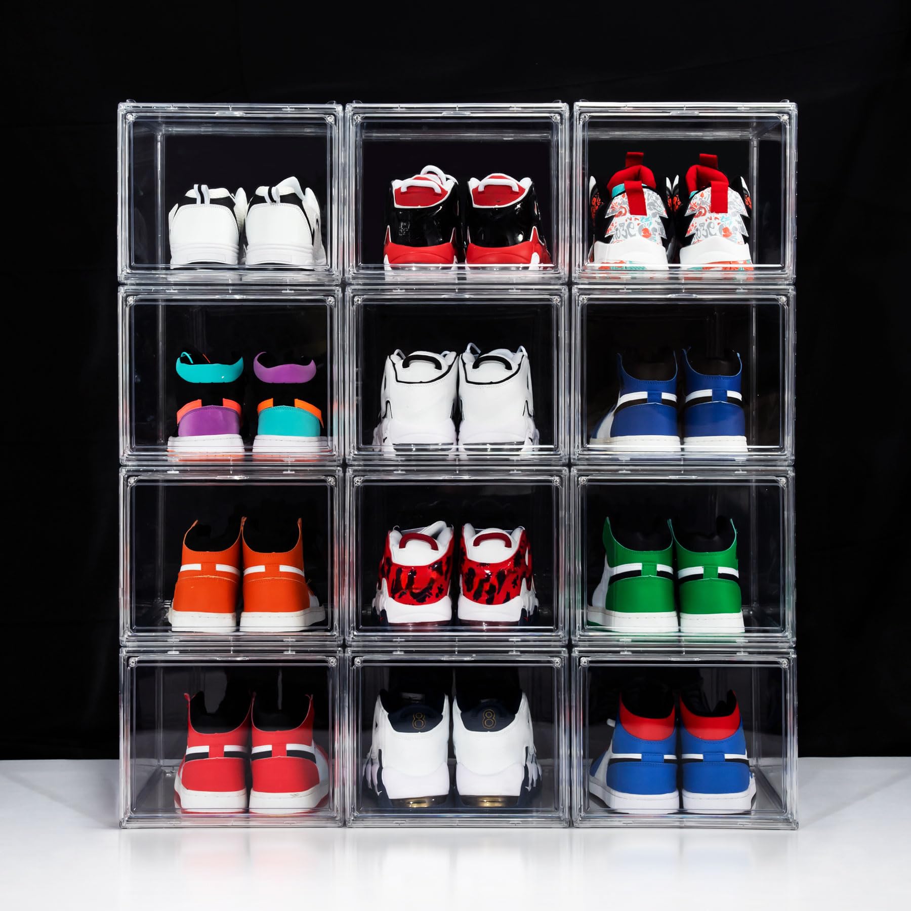 その他 NEIGHBORHOOD SNEAKER STORAGE BOX Amazon.com: BSFHH 12 Pack Shoe Boxes, Clear Acrylic Stackable