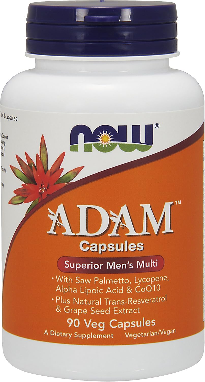 Now Foods ADAM&trade; Superior Men&amp;#39;s Multiple Vitamin - 90 Veg Capsules