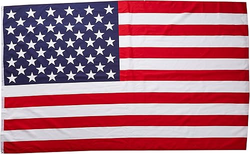 Quality Standard Flags Bandera estadounidense USA58 de 5 x 8 pies, 5 por 8 pies