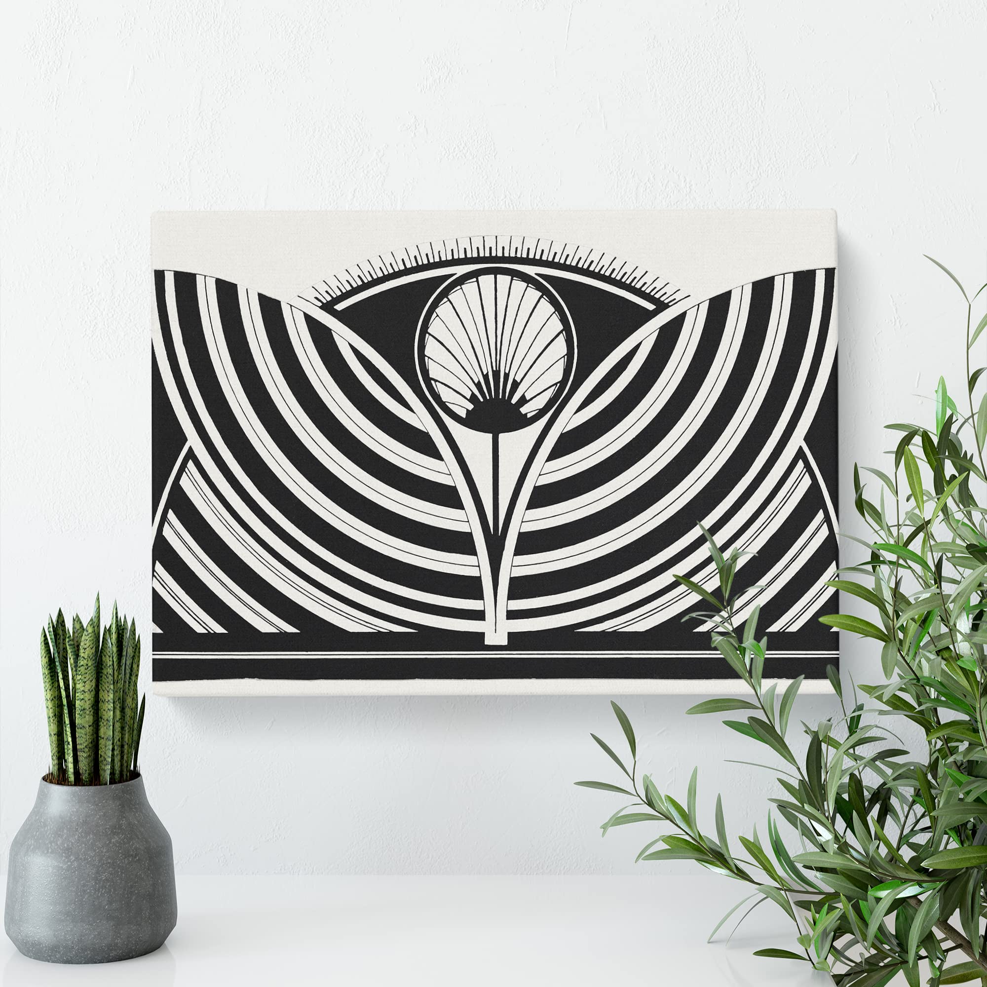 Ornament Vol.3 By Samuel De Mesquita Canvas Print, Mixed, 25L x 50W cm - Image 3