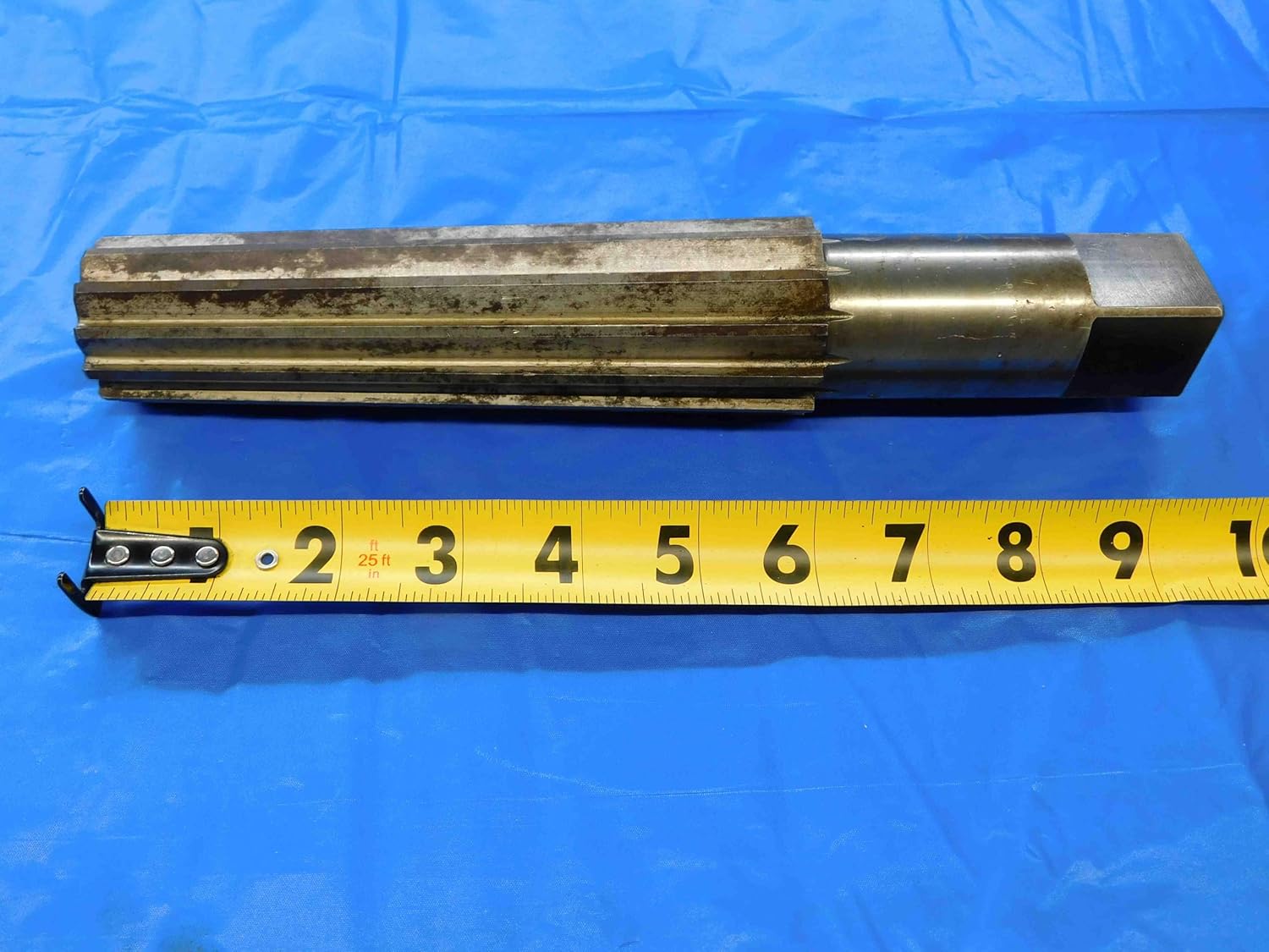 M & J Tooling LLC MT5 O.D. HSS Morse Taper Reamer 12 Flute Made in The USA - JC1254AK3