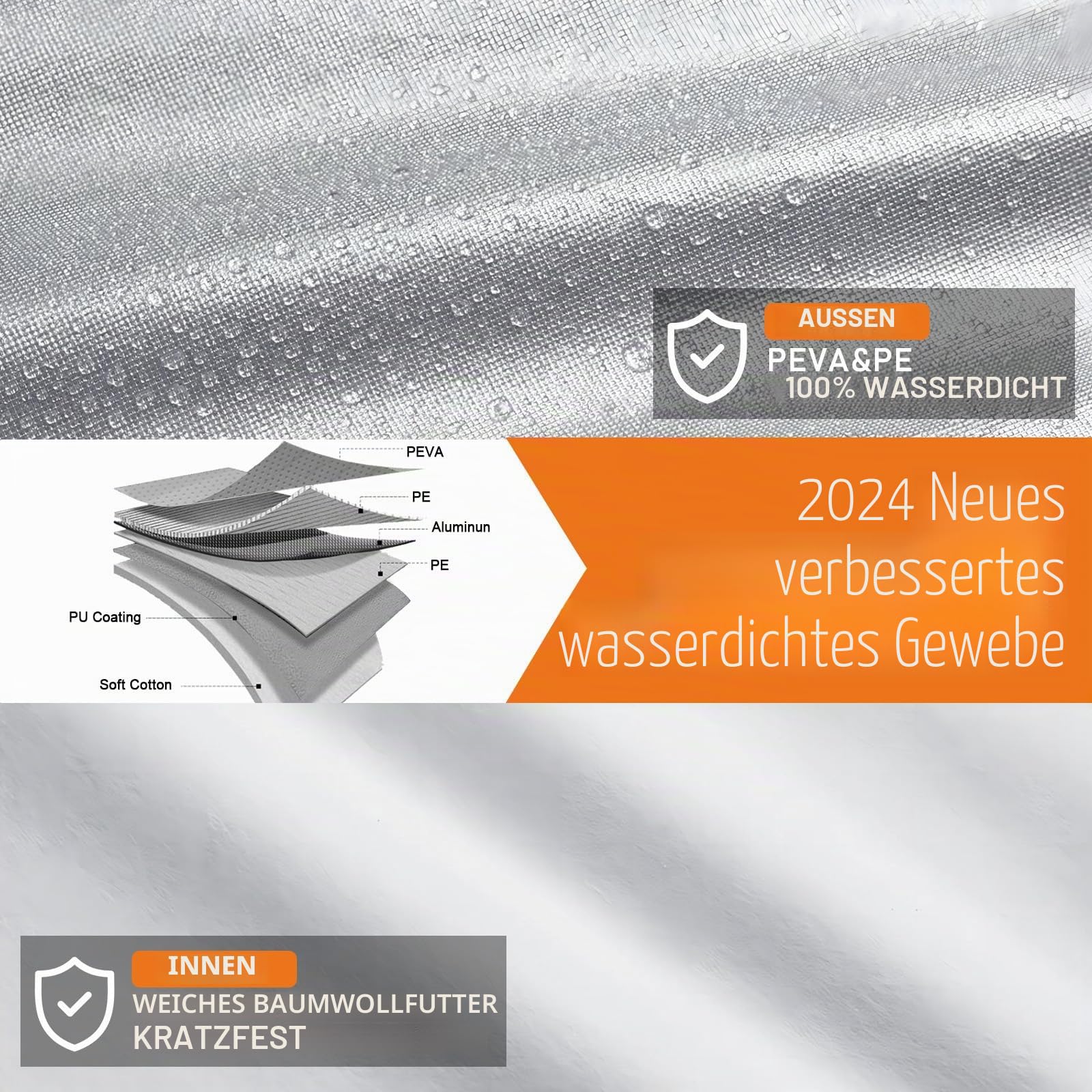 Autoabdeckung Wasserdicht für Ford Ranger Toyota Hilux Nissan Navara
