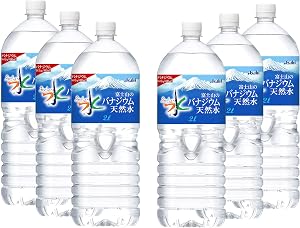 アサヒ飲料 おいしい水 富士山のバナジウム天然水 2L×6本