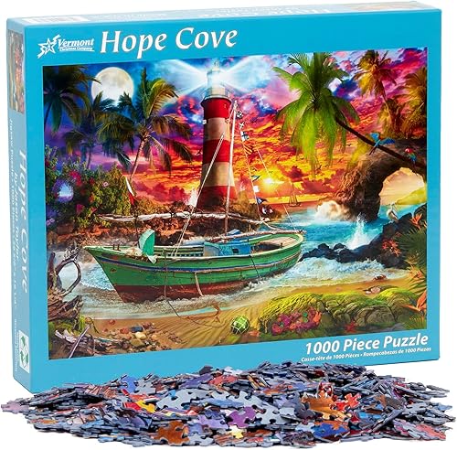 Miniatura 4 de Vermont Christmas Company Hope Cove - Rompecabezas de 1000 piezas