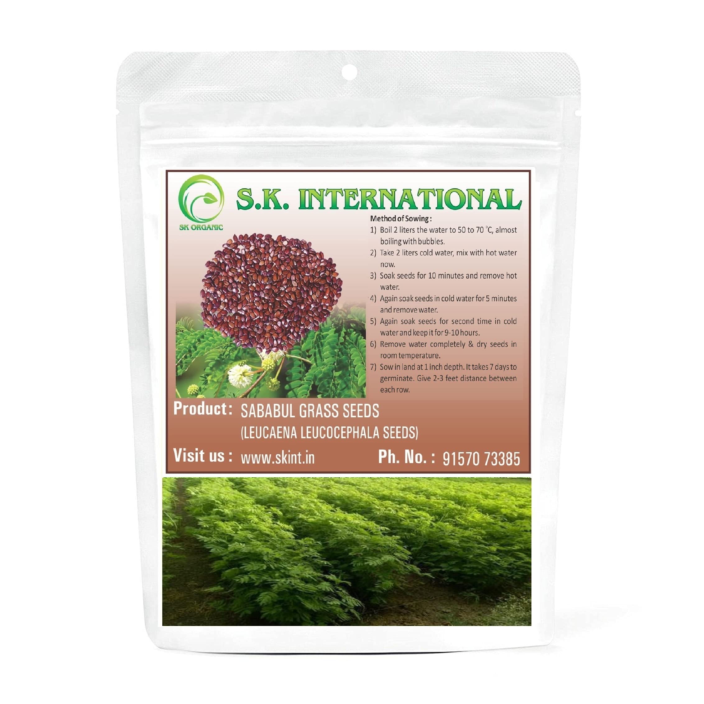 SK ORGANIC Sababul Grass Seeds for Cattle fodder like Goat sheep Buffalo cow (500gms) (B0922XWF61) Amazon Price History, Amazon Price Tracker
