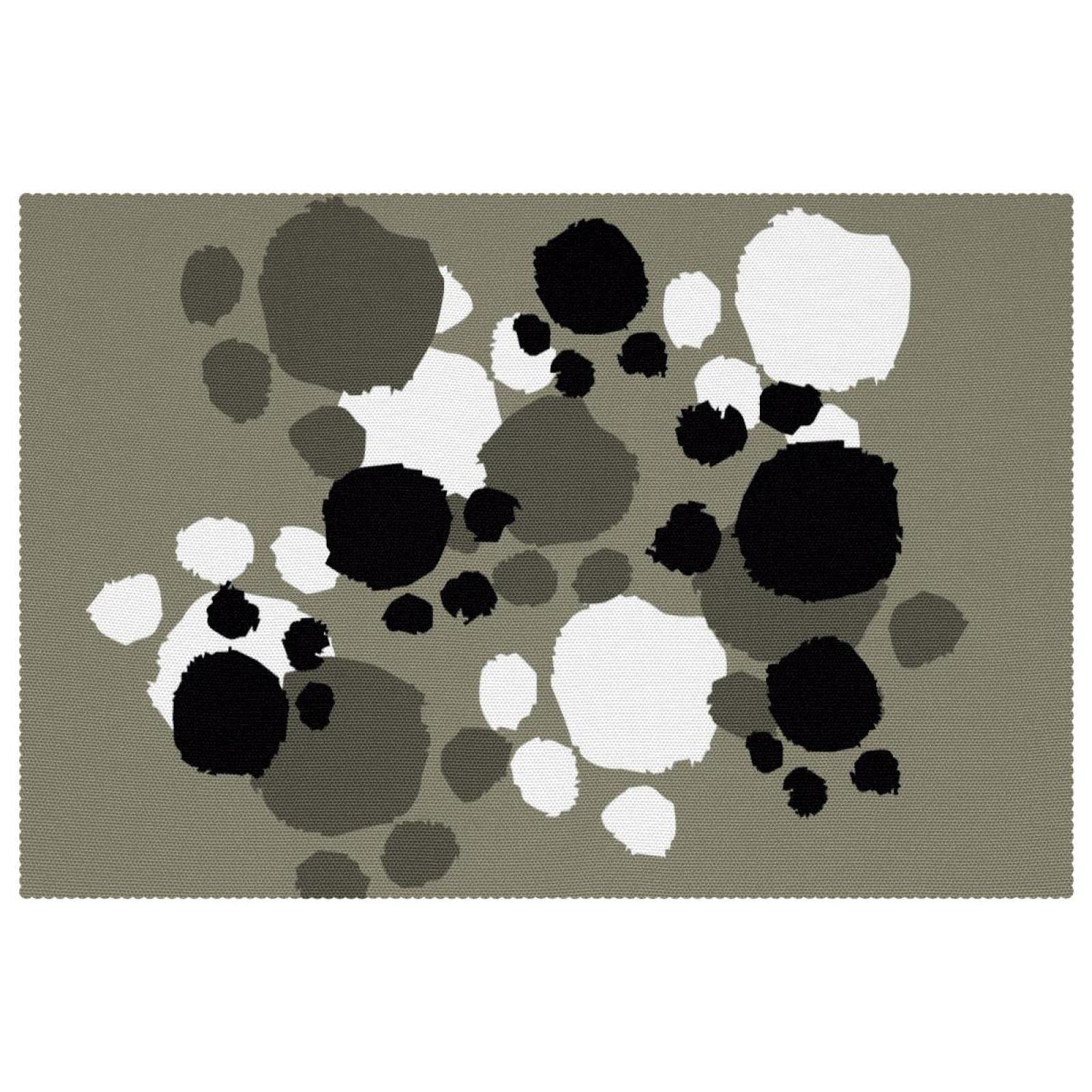 Set de table patte de chat antidérapant lot de 6 tapis de salle à manger 30x45 cm