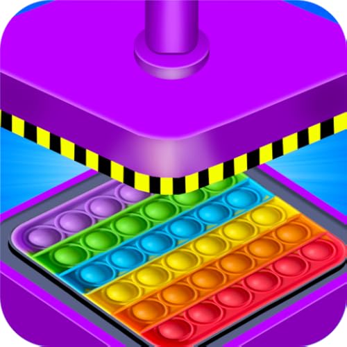 Fidget Toys Factory Pop It Maker Relaxing Games: Oddly Satisfying Relaxation Mini Antistress Offline Calming Soothing Brain Trainer Game