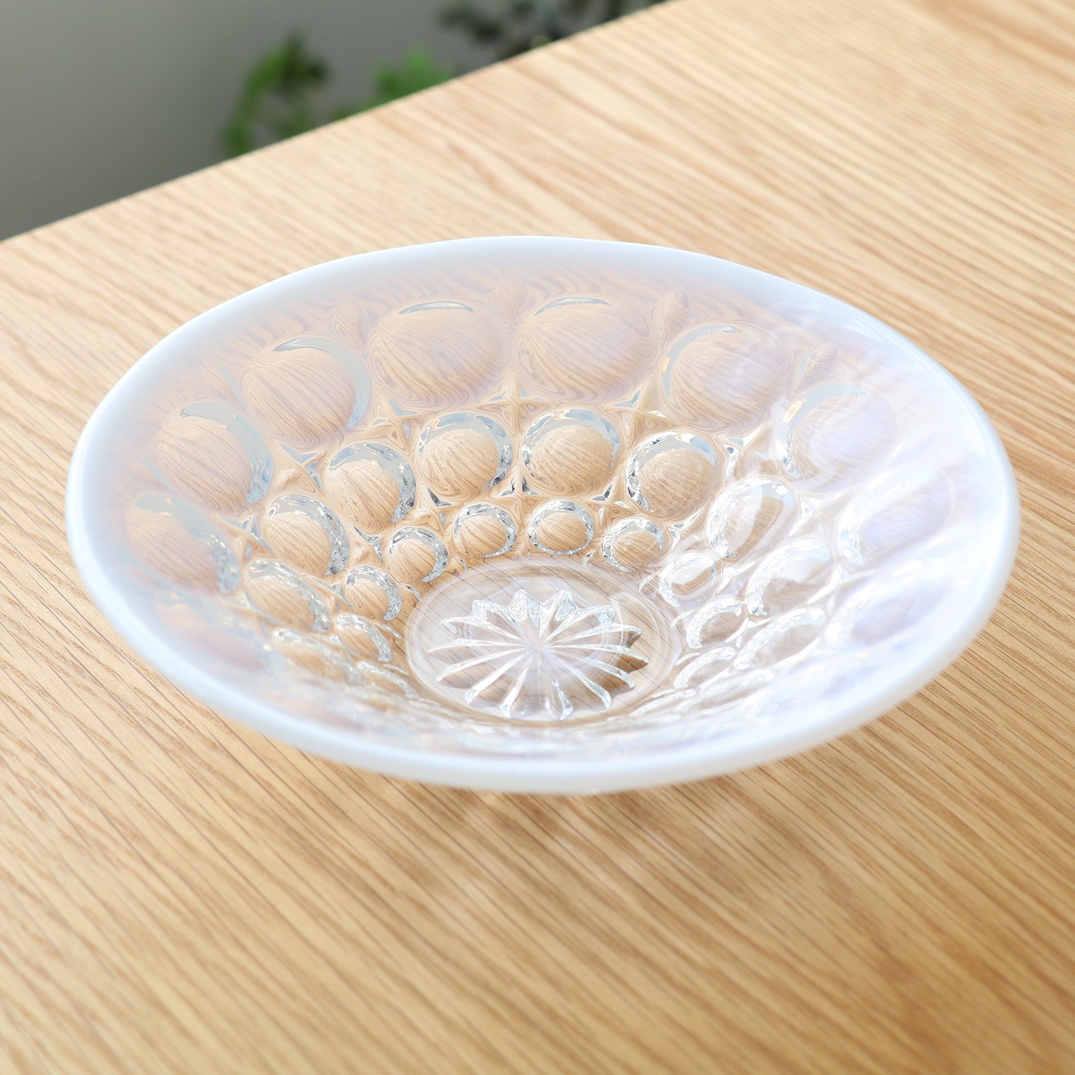 Amazon.co.jp: アデリア ガラス かき氷 器 最大15×高4.5cm 水月