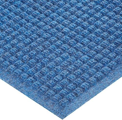 Tapetes americanos Waterhog Fashion para puerta, color marrón oscuro, 3 x 10 pies