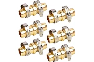 Hourleey 6 Pack Garden Hose Coupling Repair Kit