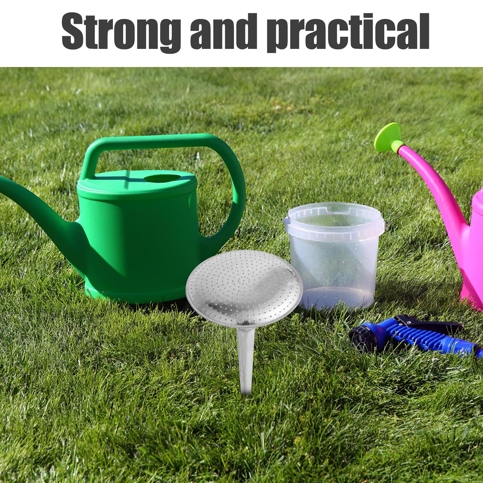 Ugello Agricolo con Stelo lungo Acciaio Inox Argento per Irrigazione