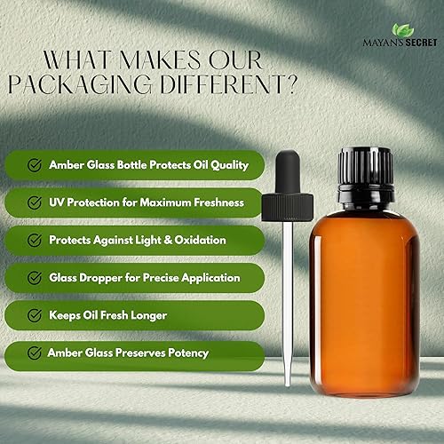 Miniatura 6 de Mayan's Secret Aceite de Marula certificado por USDA, orgánico, virgen, prensado en frío, aceite de lujo sin refinar para cara, cuerpo, labios,