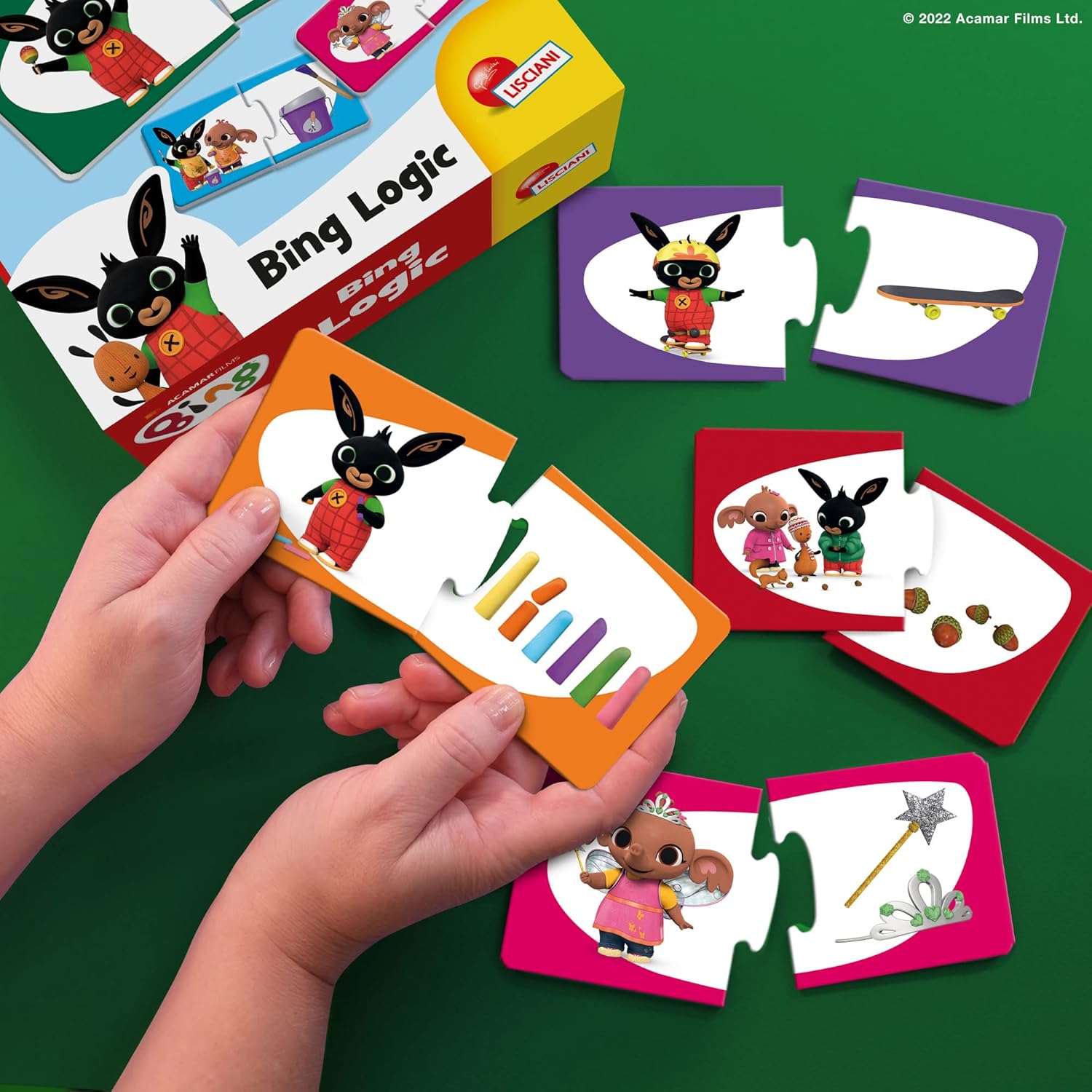 Lisciani Games Games, Bing Logic, Color, 95223