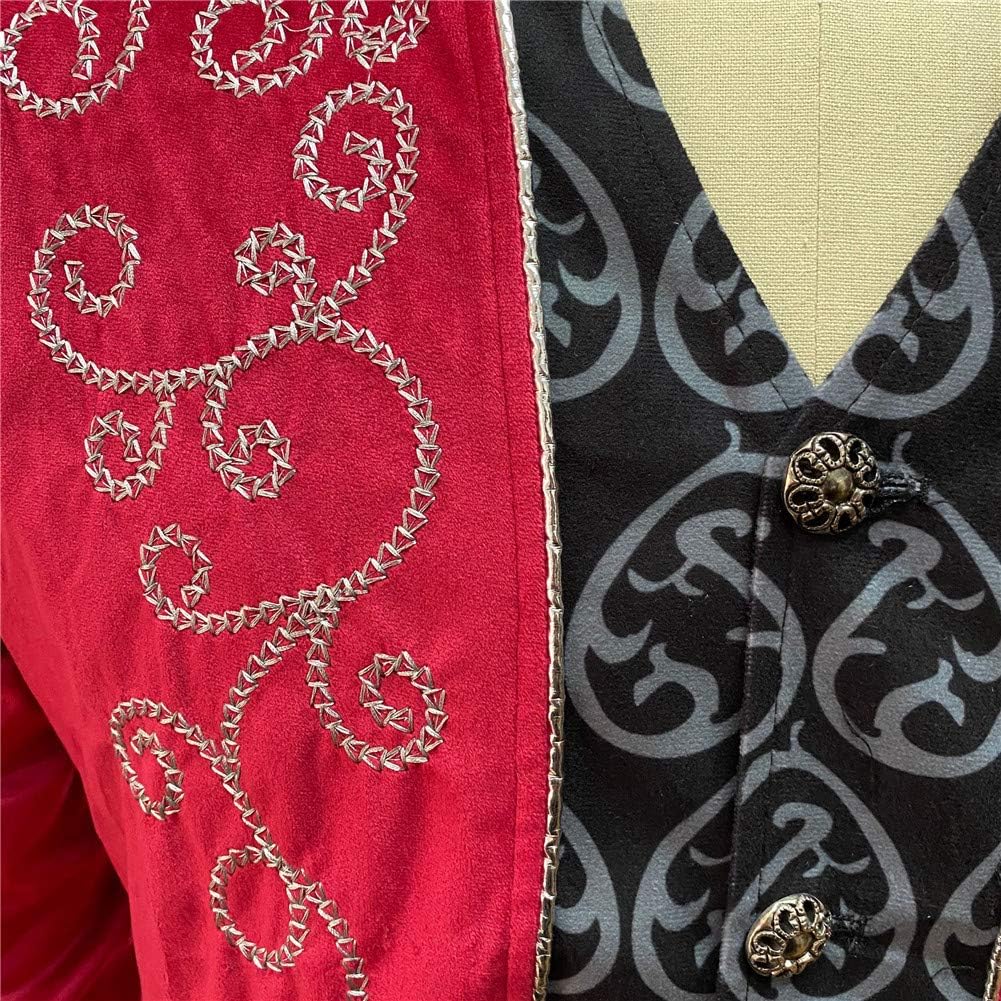 Apocrypha Men's Medieval Steampunk Tailcoat Vampire Gothic Jackets Frock Coat - Image 5