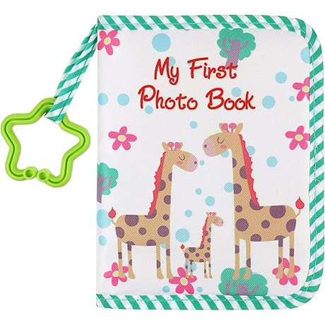 Toyvian Baby Photo Album First Year Memory Book