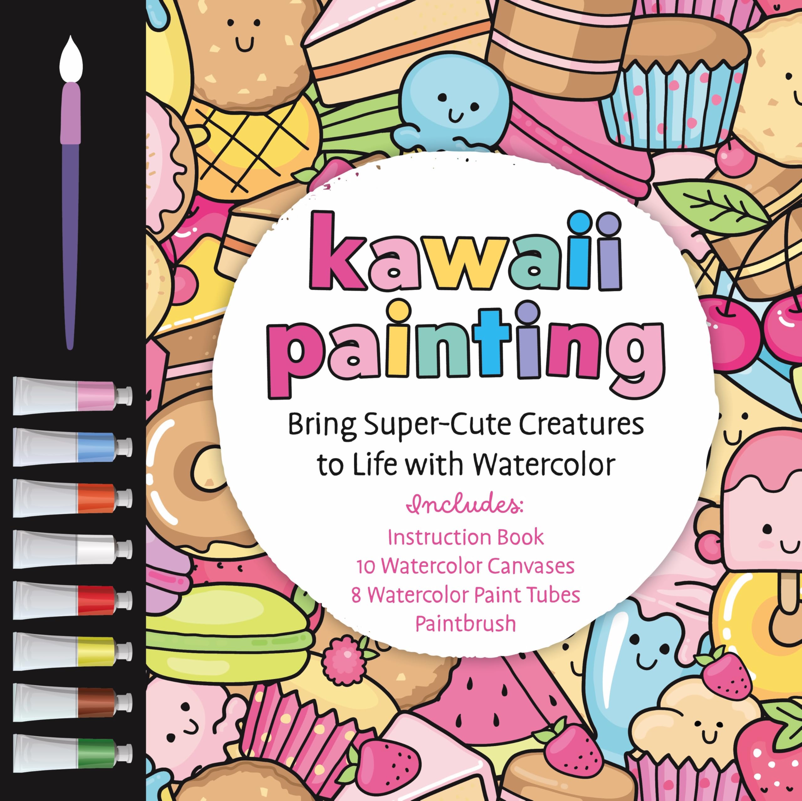 Kawaii Painting: Bring Super-Cute Creatures to Life With Watercolor