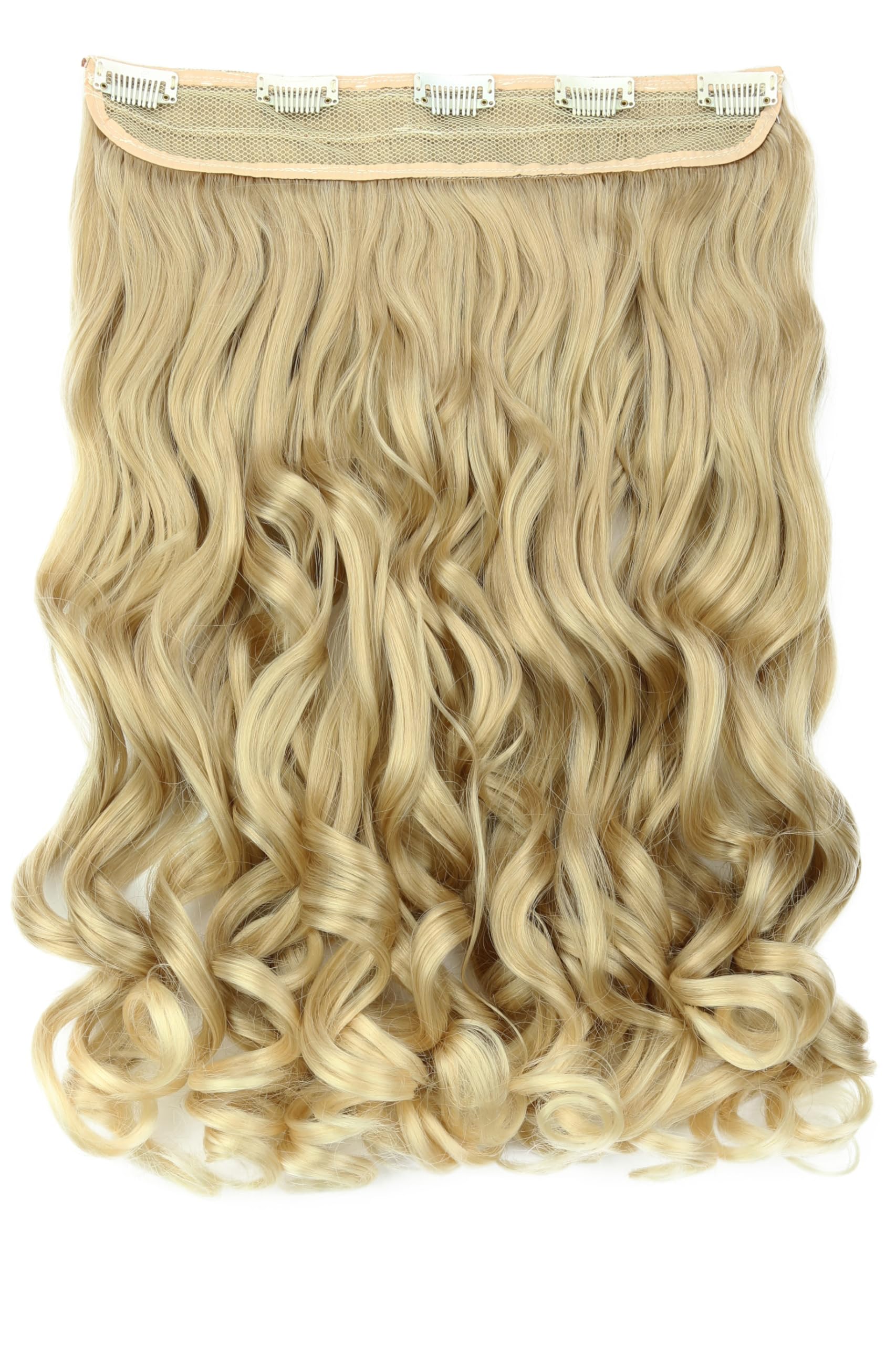 Caisha 60Cm Clip In Extensionsextensions Per I Capelli Posticcio Liscio Biondo Mix C54-1-image