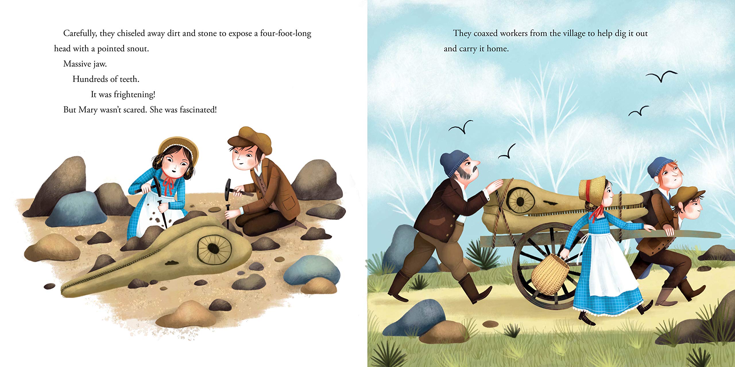Dinosaur Lady: The Daring Discoveries of Mary Anning, the First Paleontologist