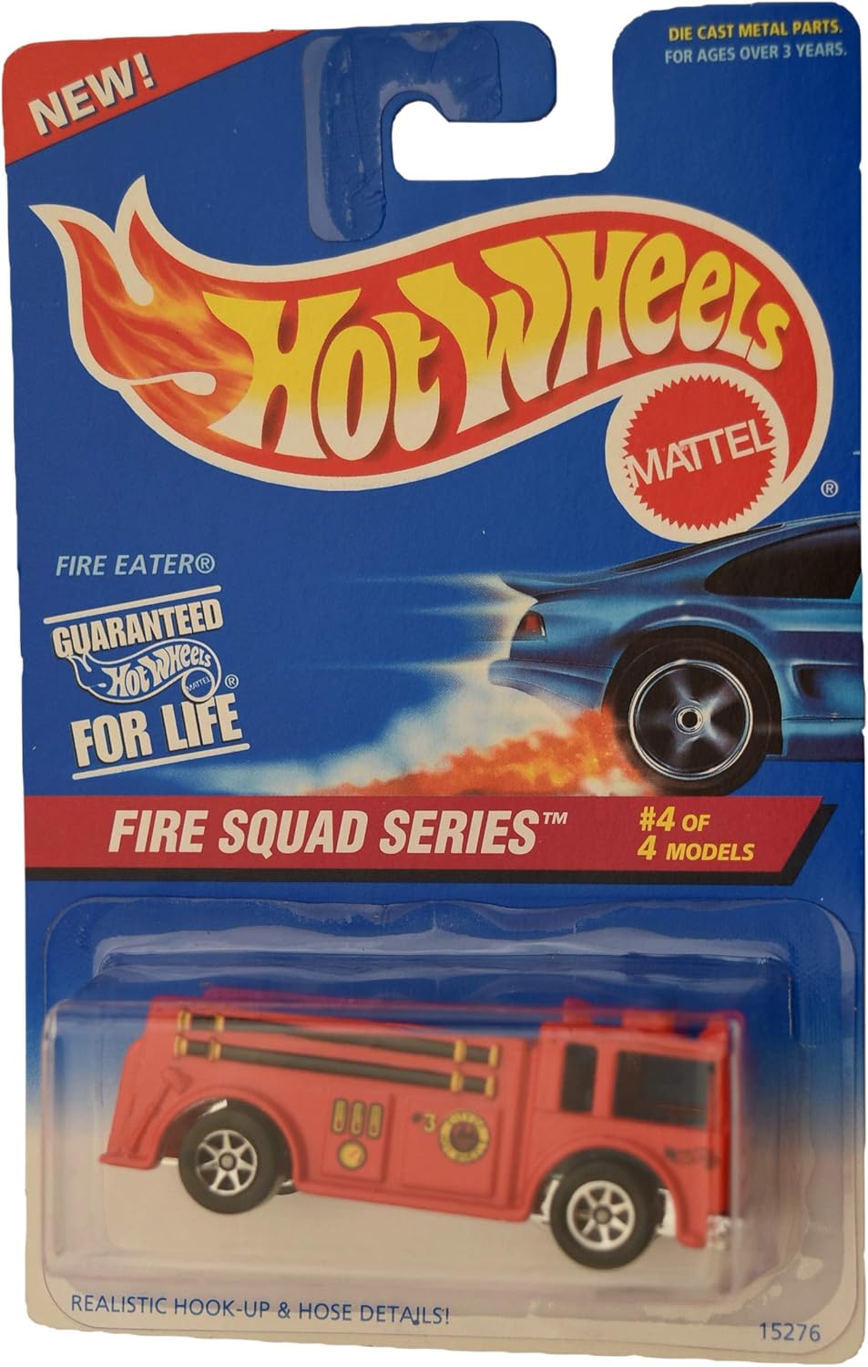 Hot Wheels Fire Eater [7 spoke Wheels], red ()