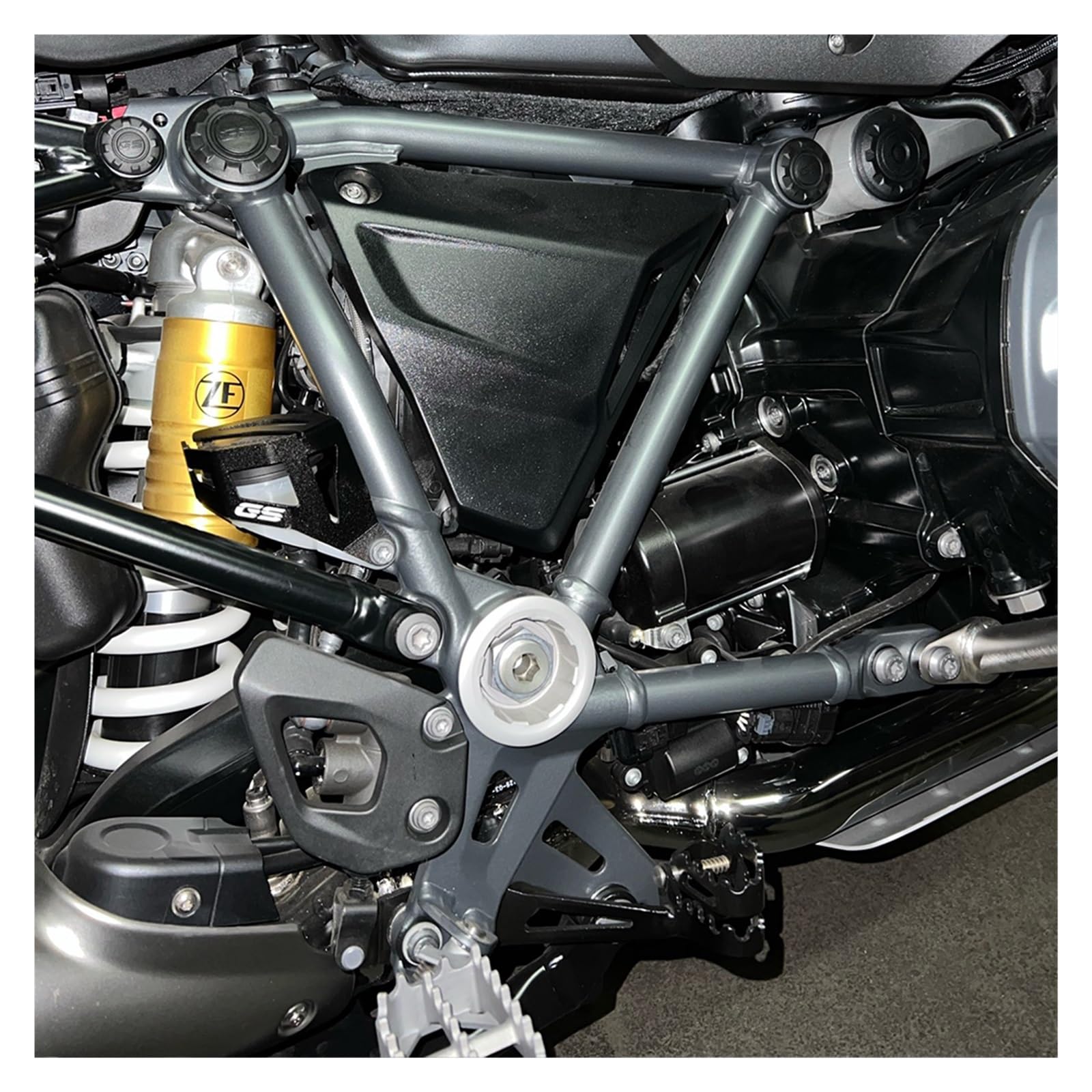 Copertura Serbatoio Freni Per Moto BMW R1200GS/R1250GS - Protezione In Alluminio CNC, Blu - Foto 6