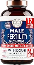 Male Fertility Supplement with Maca Root - Mens Health Conception Fertility Prenatal Vitamins Plus Natural Extracts - Prenatal Fertility Supplements for Men - 3rd Party Tested - 120 Capsules, 2 Month