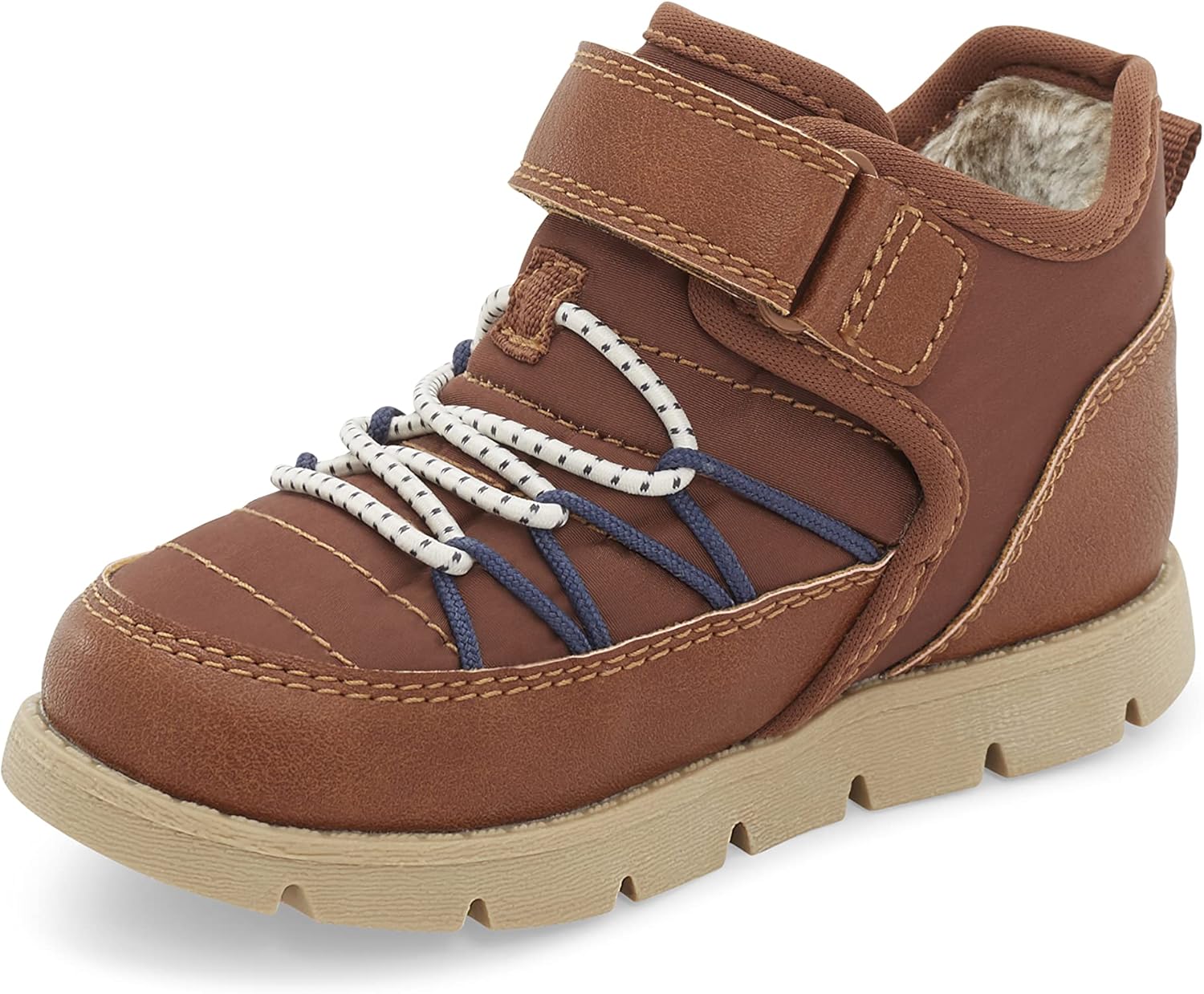 OshKosh B'Gosh Boy's Allister Fashion Boot, Brown, 10 Toddler