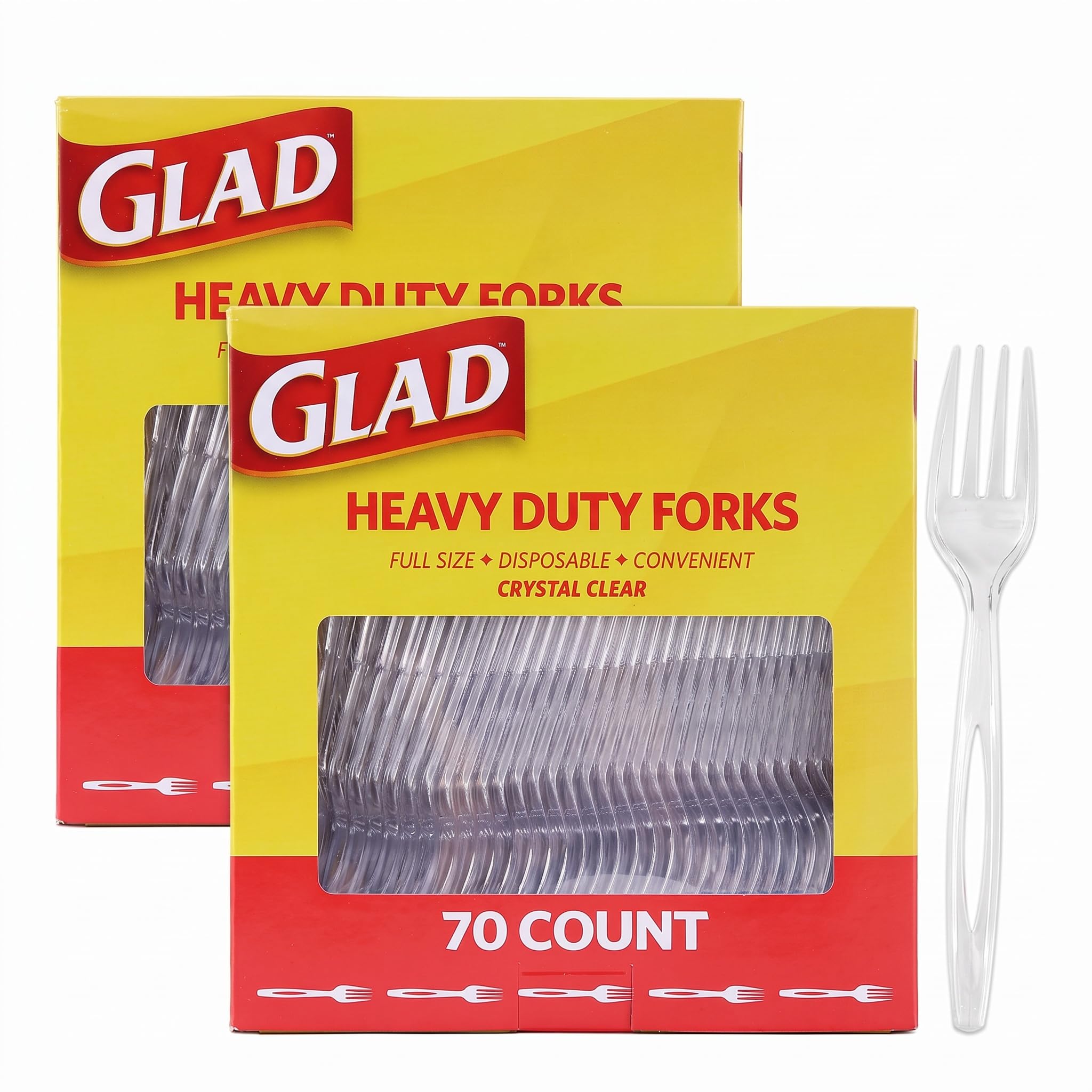 Glad Clear tunga gafflar - 70 greve -7 Glad Clear tunga gafflar - 70 greve -7